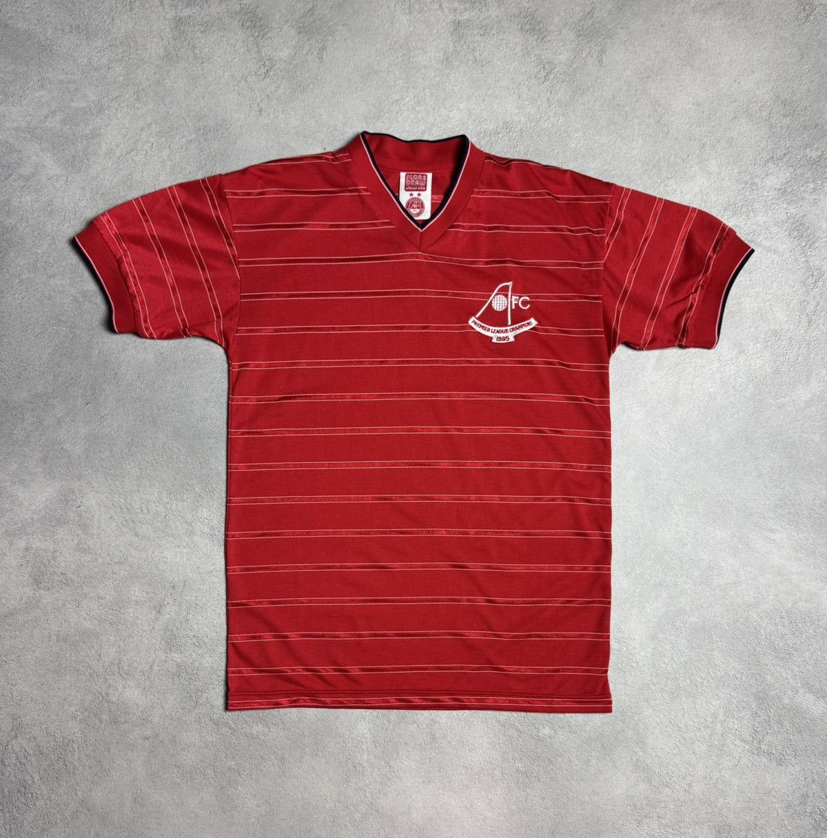 Vintage Aberdeen 1984 1986 Home Football Shirt Soccer Jersey Retro Size US S / EU 44-46 / 1 - 1 Thumbnail
