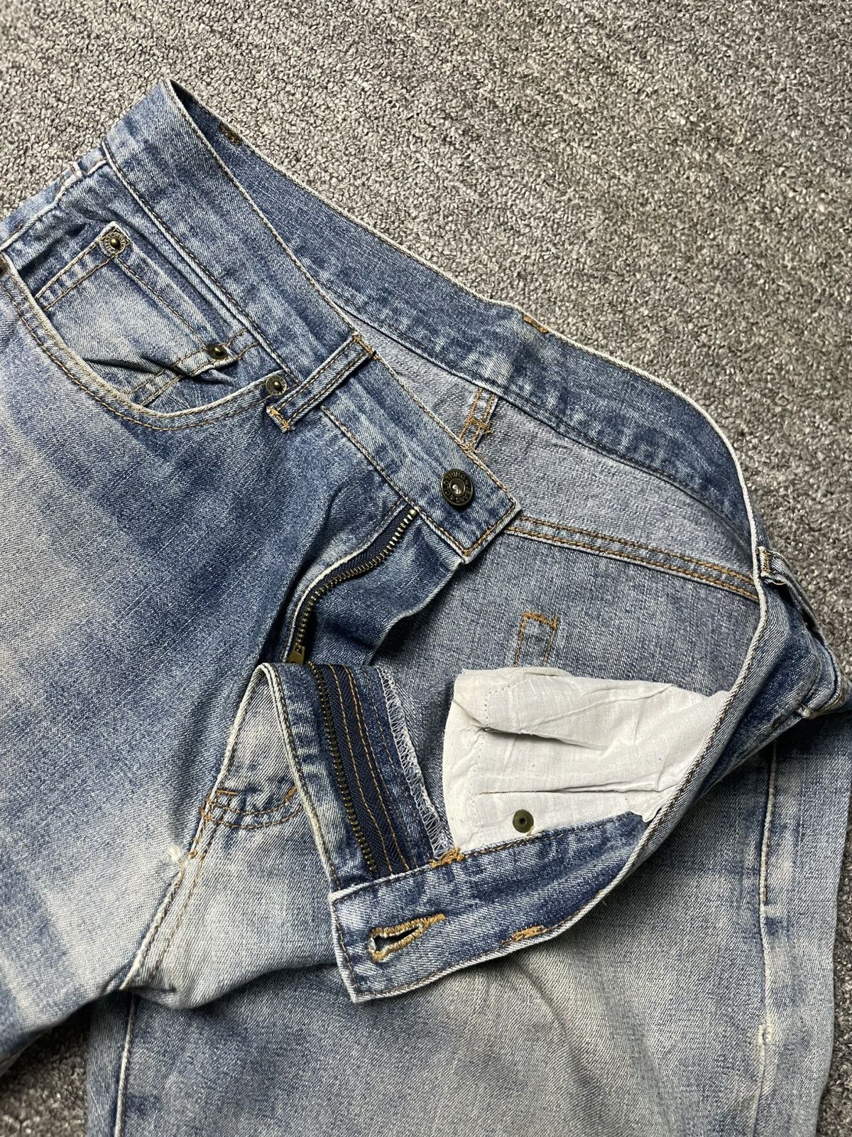 The Unbranded Brand × Vintage CLOTHING JEANS Brand Straight Cut Denim (91) Size US 32 / EU 48 - 7 Thumbnail