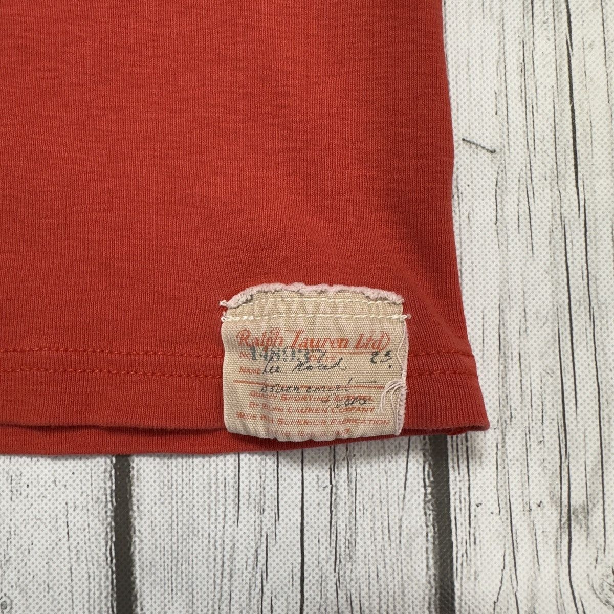 Polo Ralph Lauren × Vintage Vintage Polo henley shirt Size US XL / EU 56 / 4 - 3 Thumbnail