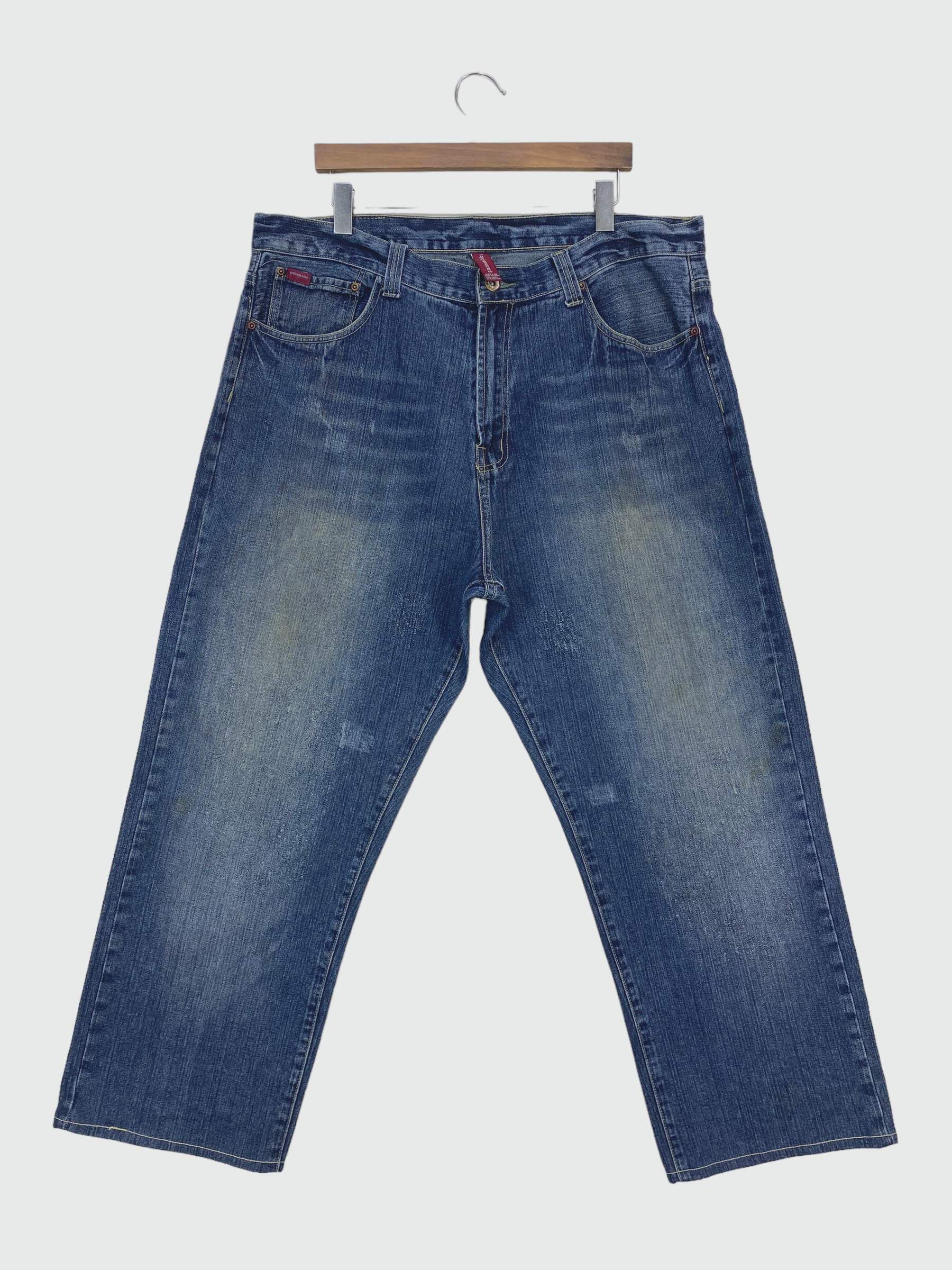 Fubu Fubu Denim Jeans Fubu Hip Hop Skateboards Baggy Jeans Pants Size US 40 / EU 56 - 2 Thumbnail