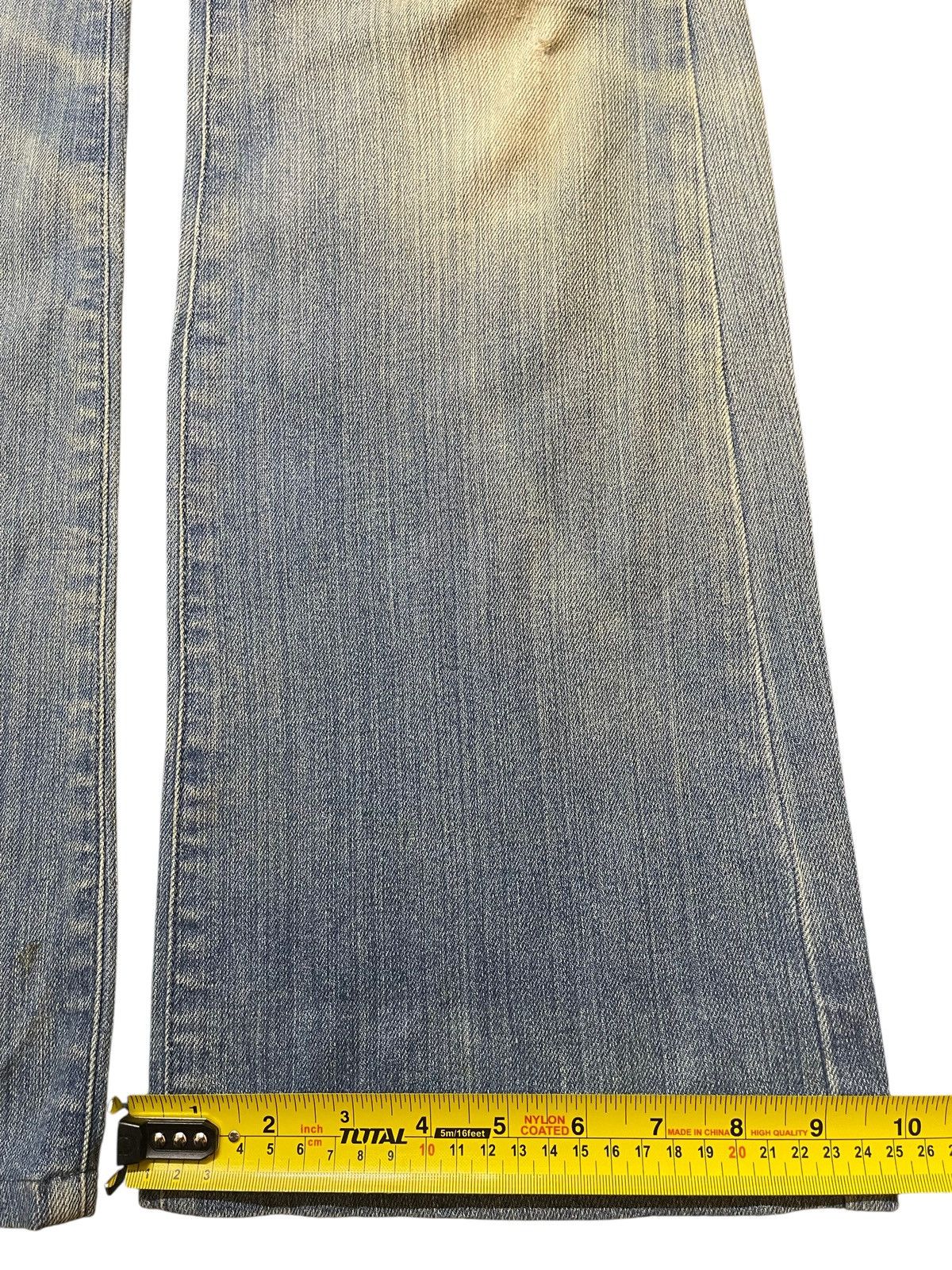 Tornado Mart Vintage Japanese Brand Mud Wash Style Wide Leg Baggy Jeans Size US 30 / EU 46 - 16 Thumbnail