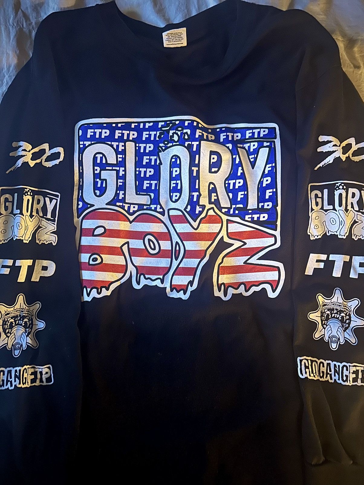 Fuck The Population × Glo Gang FTP x Glory Boyz x Glo-Gang LS Tee (worn once) Size US L / EU 52-54 / 3 - 5 Thumbnail