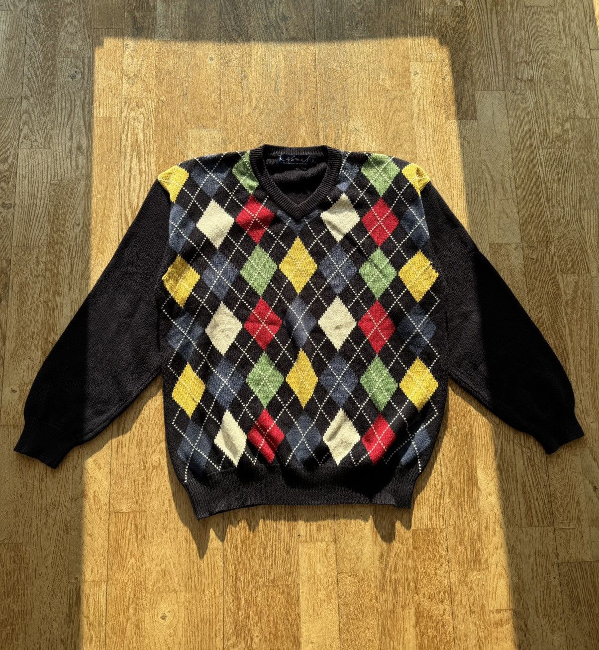 Vintage RARE KAPPAHL CASUAL VINTAGE WOOL SWEATER Size US L / EU 52-54 / 3 - 1 Thumbnail