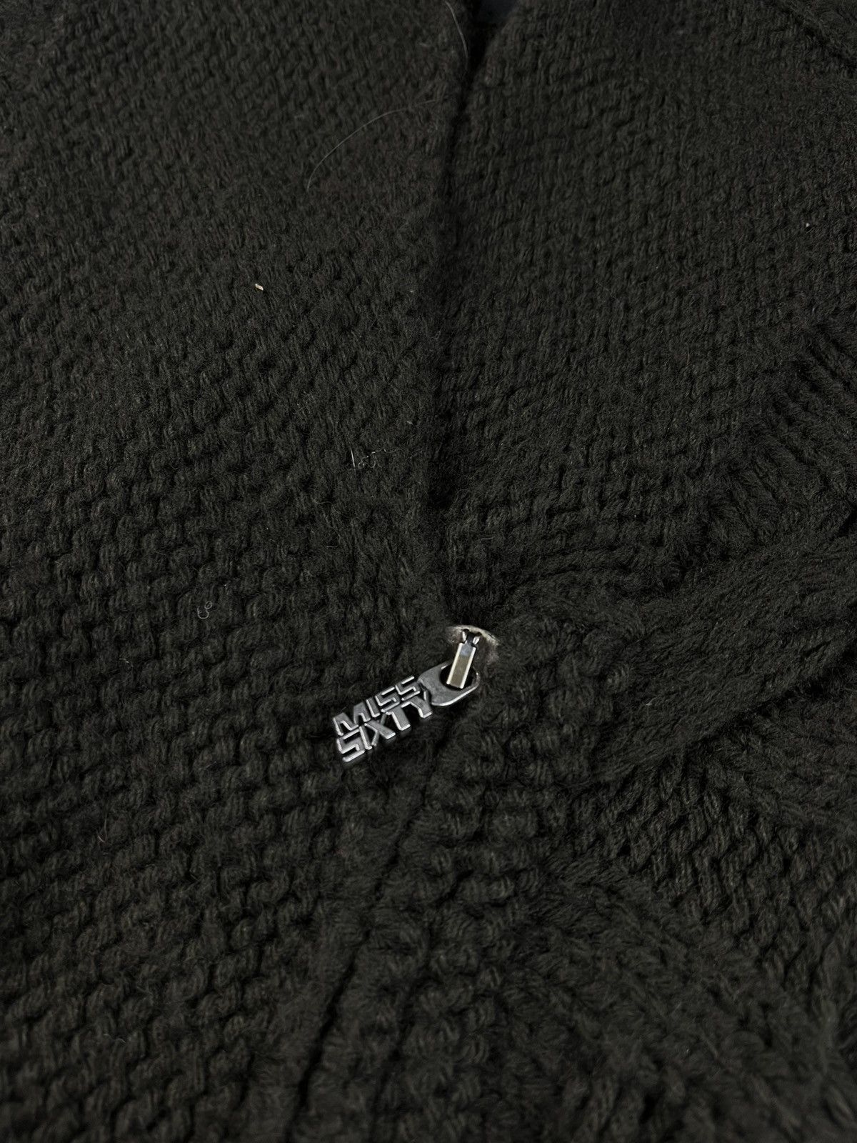Miss Sixty Miss Sixty Vintage y2k Knit Zip Up Sweater Cardigan Size S / US 4 / IT 40 - 7 Thumbnail