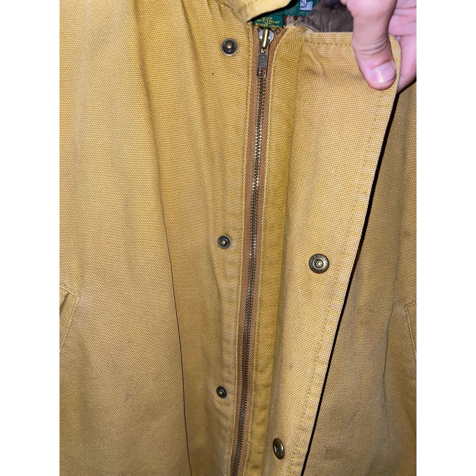 Cabelas Vintage Cabelas Work Jacket Outdoor Gear Nubuck Nylon VTG XL Size US XL / EU 56 / 4 - 7 Thumbnail