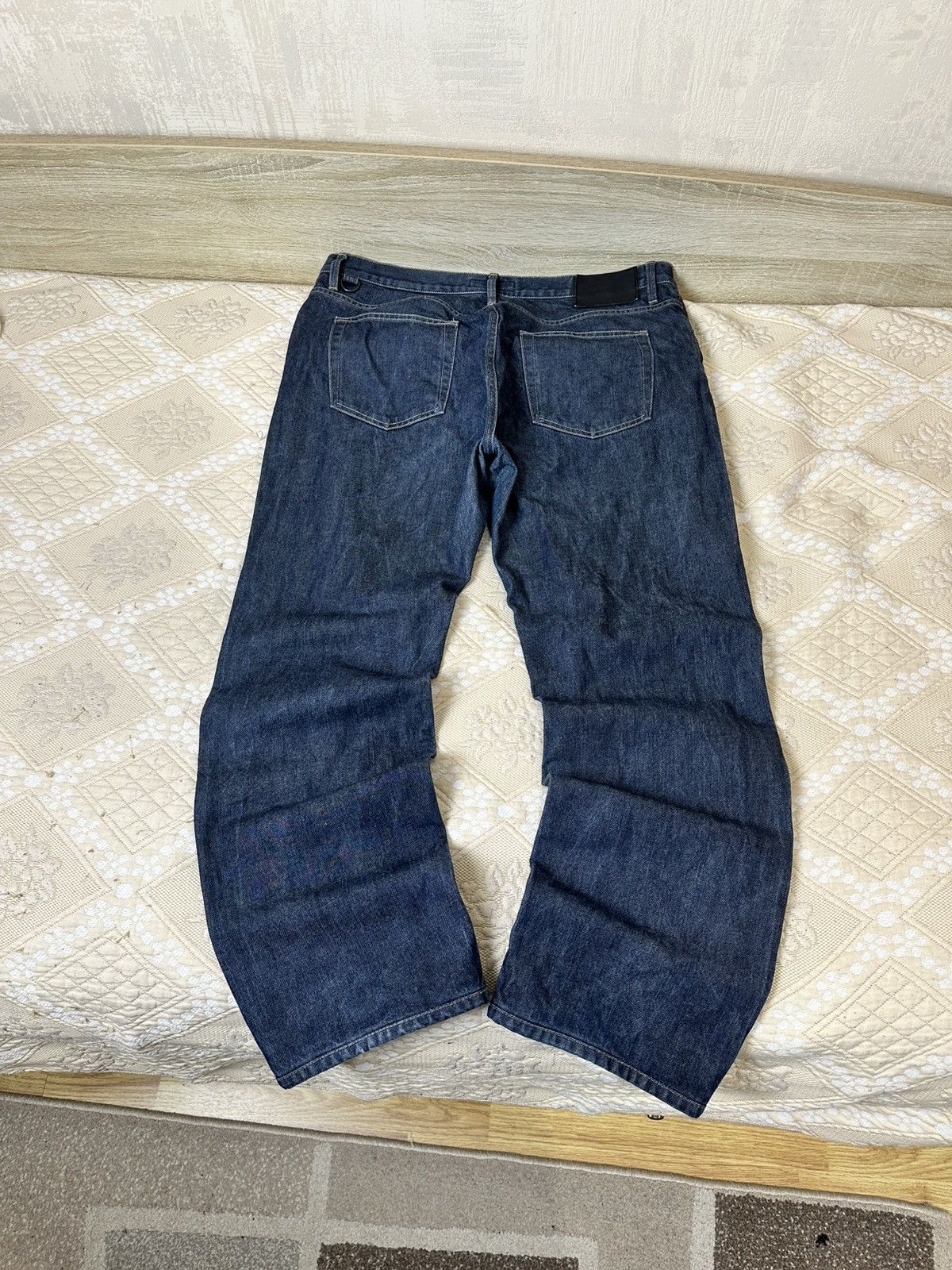Burberry 🔥 Burberry London Vintage Blue Denim Pants Jeans Trousers Size US 36 / EU 52 - 4 Thumbnail