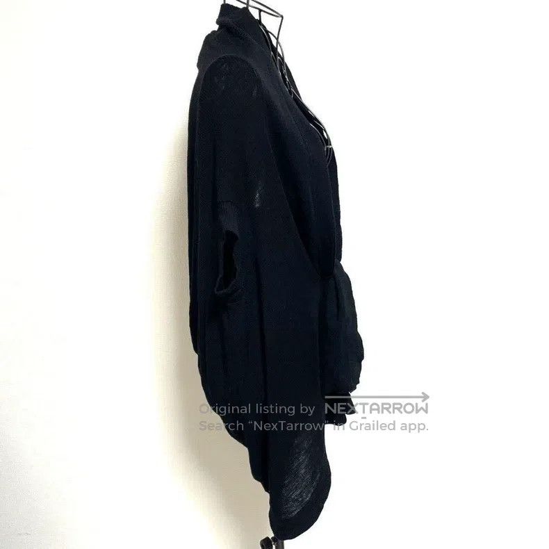 Yohji Yamamoto Yohji Yamamoto size 3 Distorted lace knit cashmere shirt Size L / US 10 / IT 46 - 6 Thumbnail