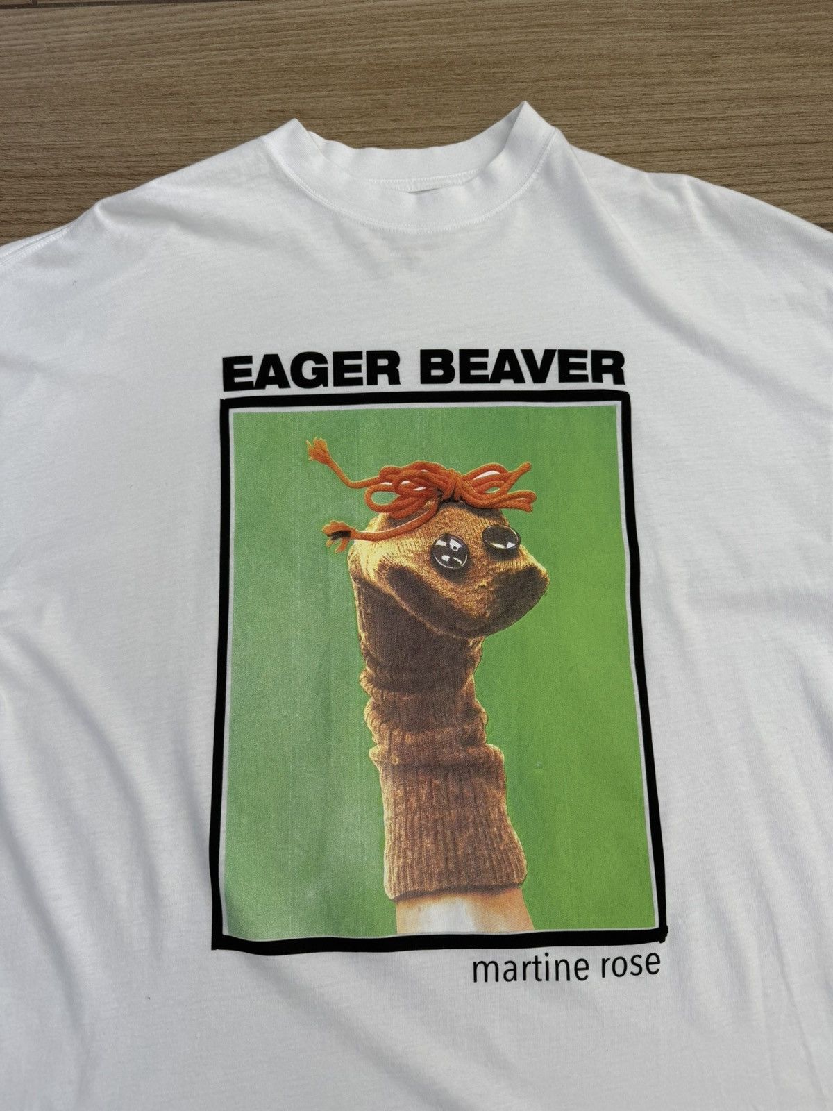 Martine Rose Martine Rose Eager Beaver Crewneck T-Shirt Size US XS / EU 42 / 0 - 2 Thumbnail