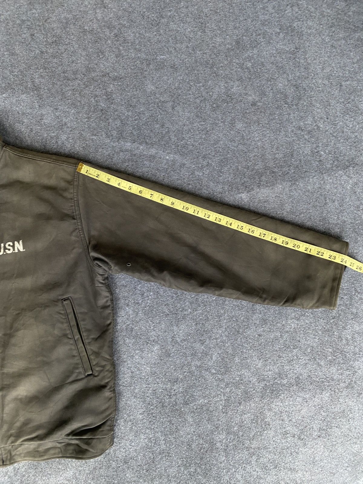 Vintage Vintage usn air force jacket Size US XL / EU 56 / 4 - 10 Thumbnail