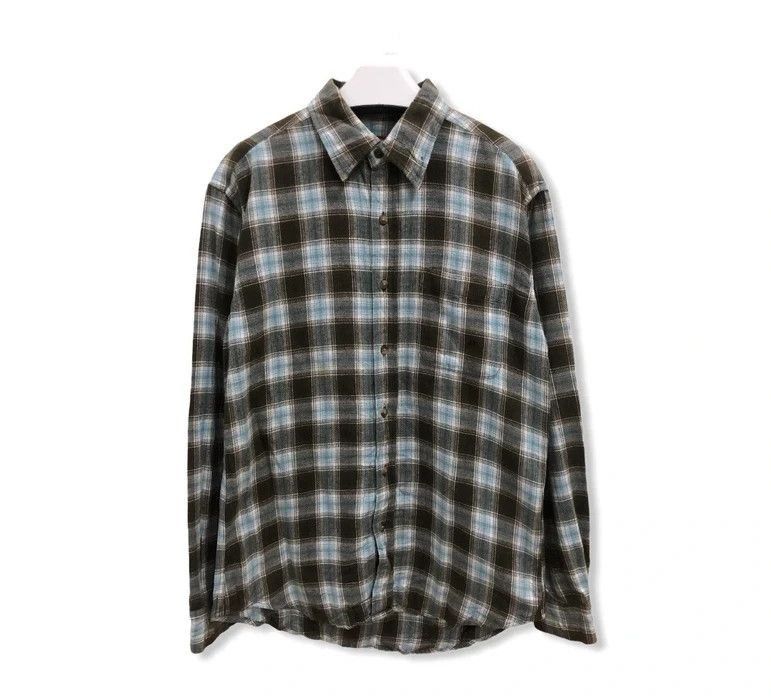image of Vintage Converse Plaid Tartan Flannel Shirt, Men's (Size Medium)