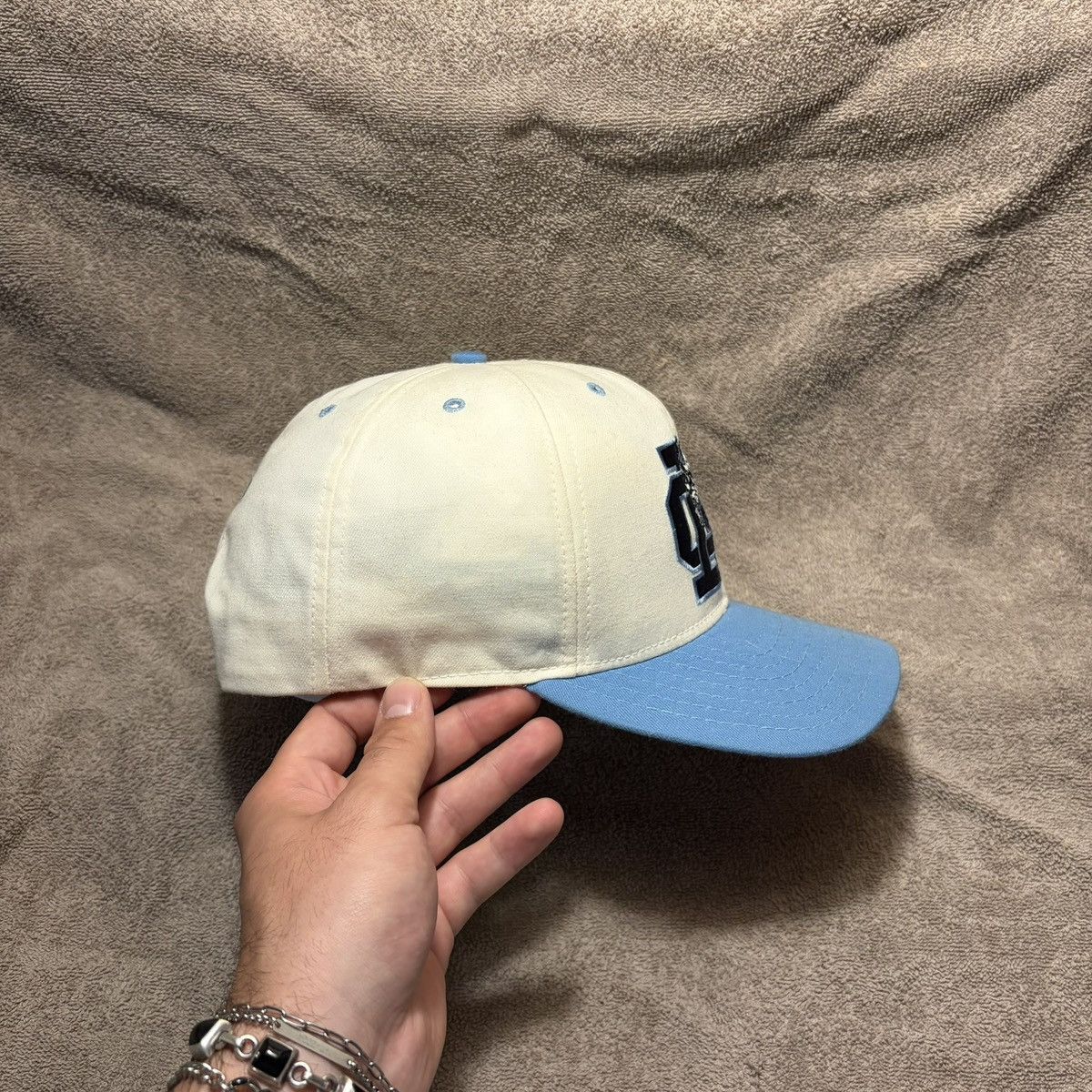 New Era Vintage 90s New Era UNC Tar Heels Pro Model Snapback Hat Size ONE SIZE - 7 Thumbnail