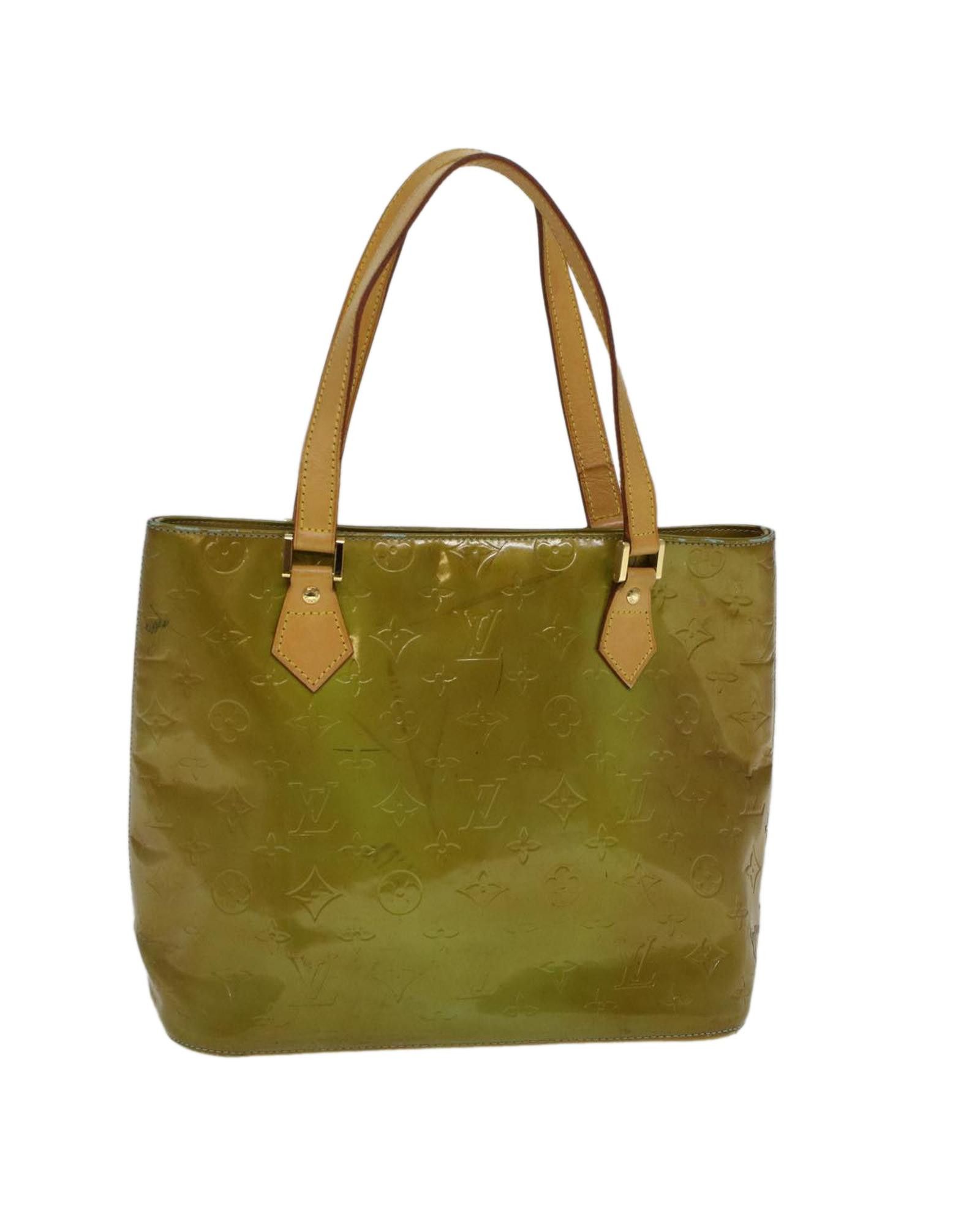 image of Louis Vuitton Baby Blue Vernis Hand Bag, Women's