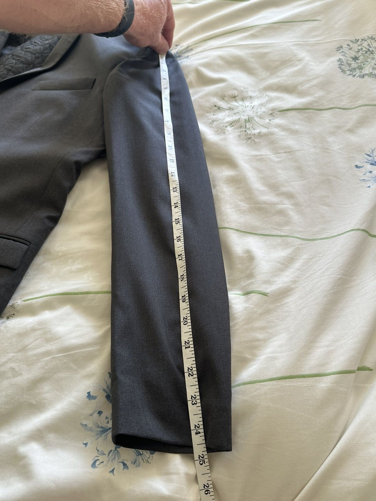 Dior AW13 Dior Homme 2 tone grey 3 piece suit 48 Size 38R - 8 Thumbnail