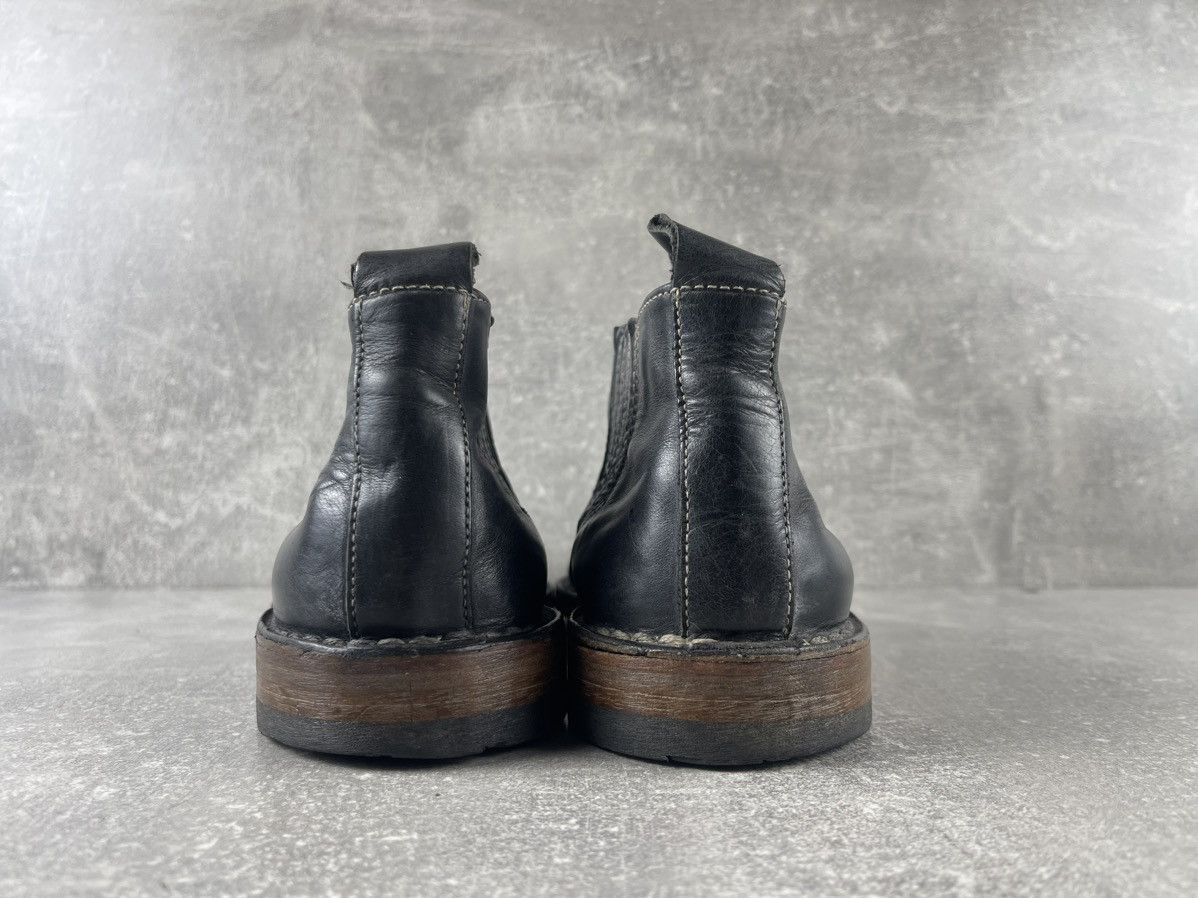 MoMA MOMA Vintage Artisan Black Leather Chelsea Ankle Boots Size US 8 / EU 41 - 6 Thumbnail