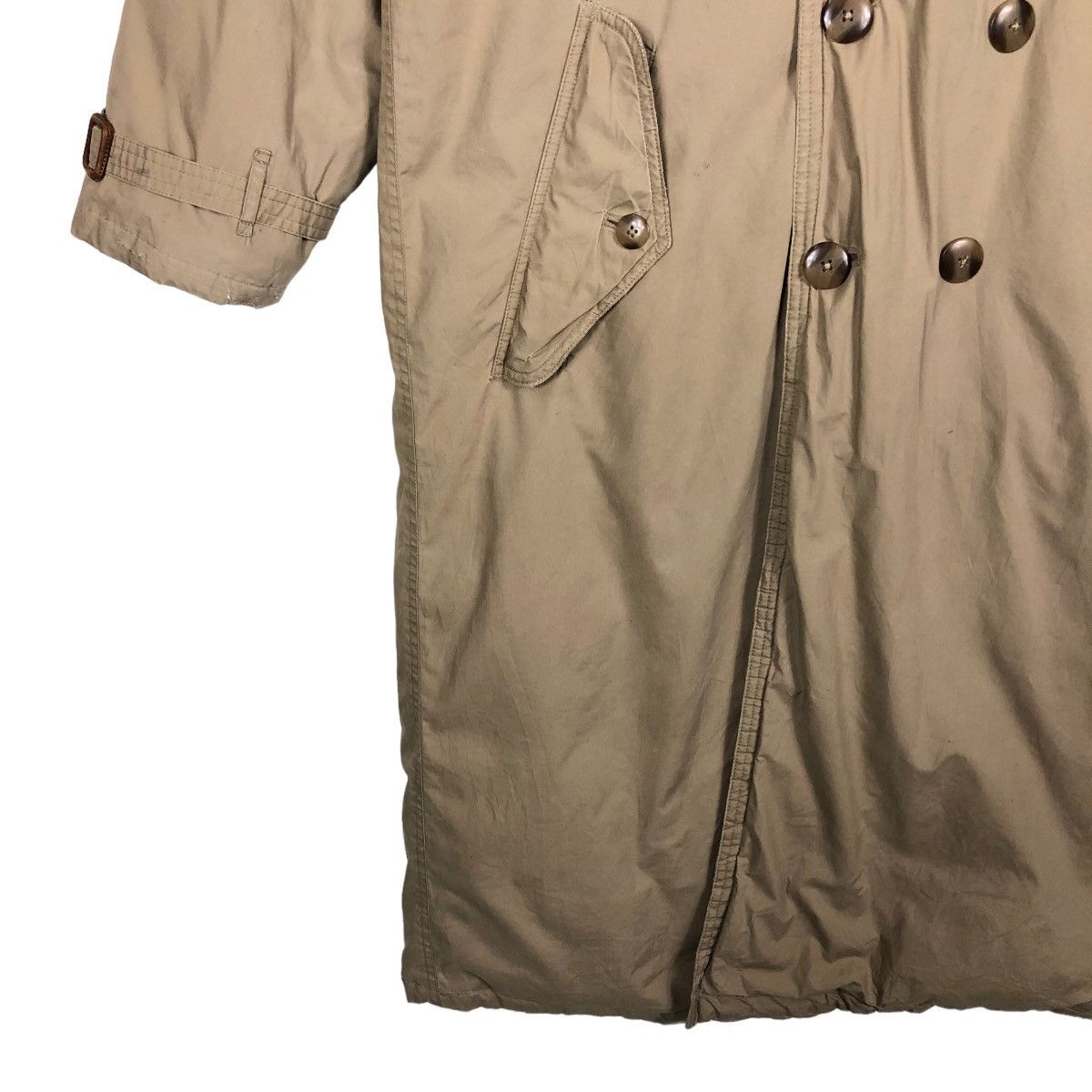 Brooks Brothers 🔥Rich Brown - Fly Coats Long Jacket Double Collar Mink Fur Size US M / EU 48-50 / 2 - 4 Thumbnail