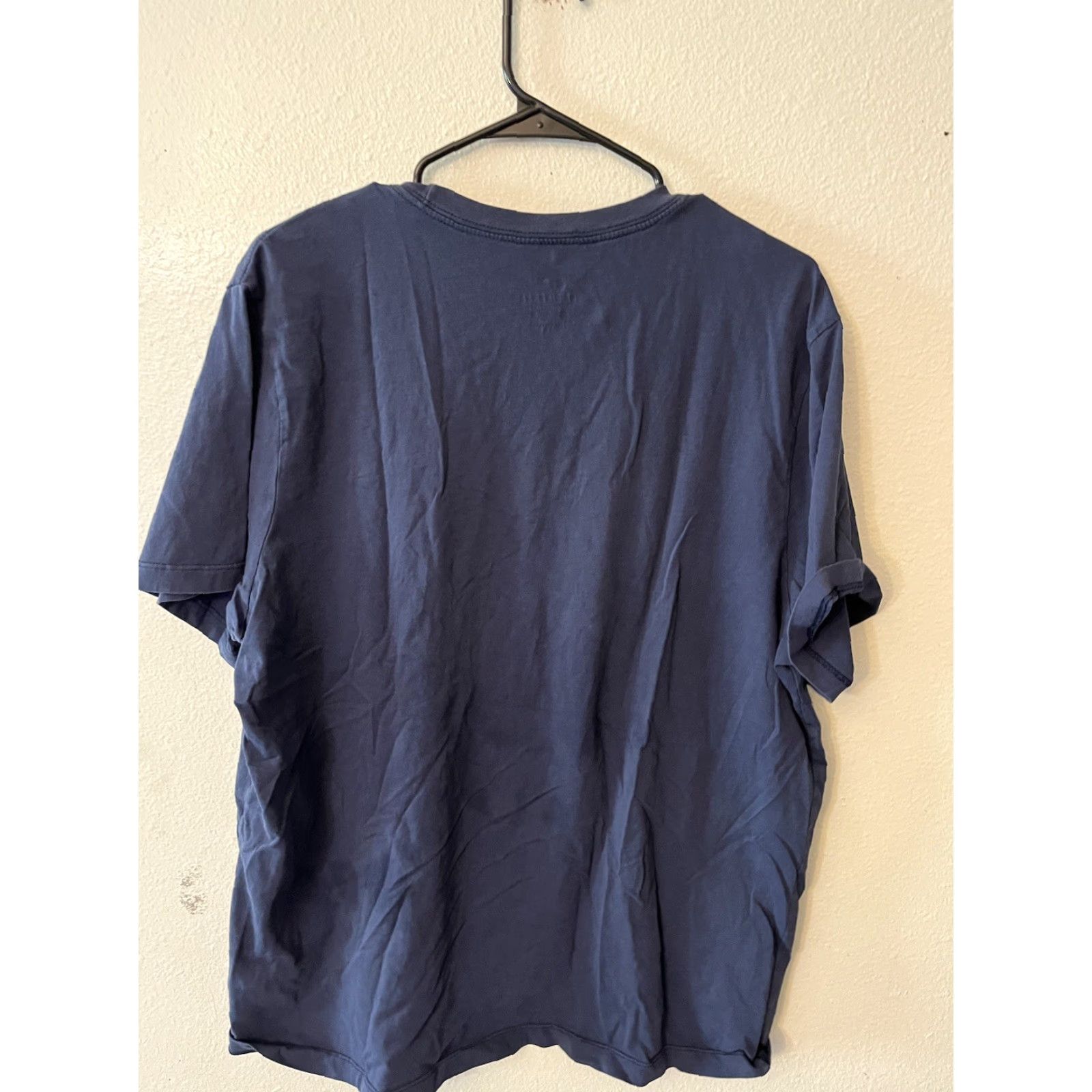 Nike Nike Dri-Fit Tee Shirt Mens Navy Blue Graphic Sz 2XL Athletic Short Sleeve Crew Neck Moisture Wicking Logo Nike Elite Sports Shirt Mens Size US XXL / EU 58 / 5 - 3 Thumbnail