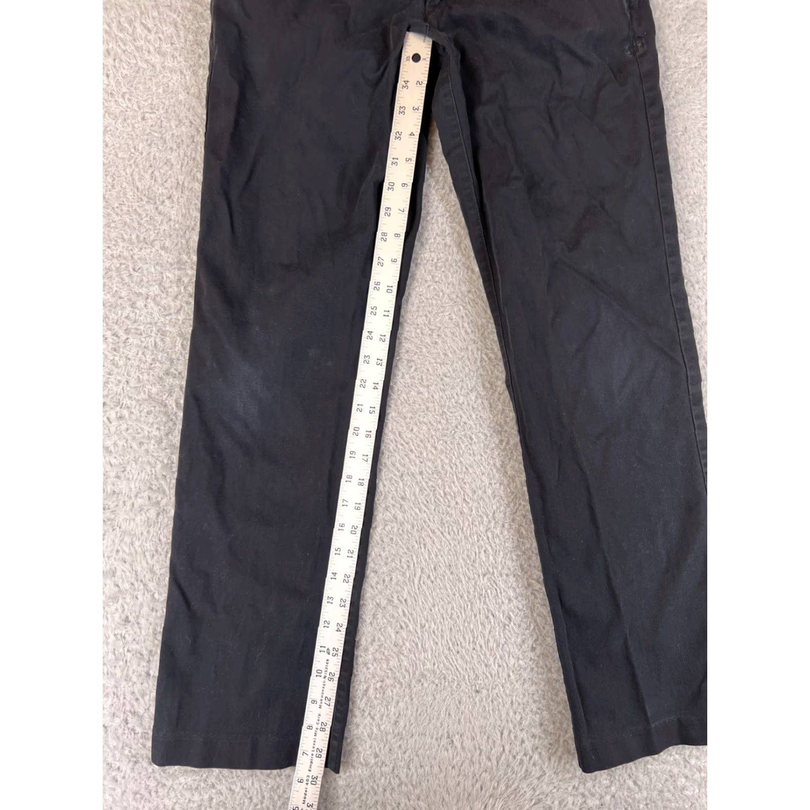 Under Armour Under Armour Pants Mens Regular 28 Black Cotton Blend Stretch Zip Fly Chino Golf Casual Sports Men’s Activewear Size US 28 / EU 44 - 7 Thumbnail