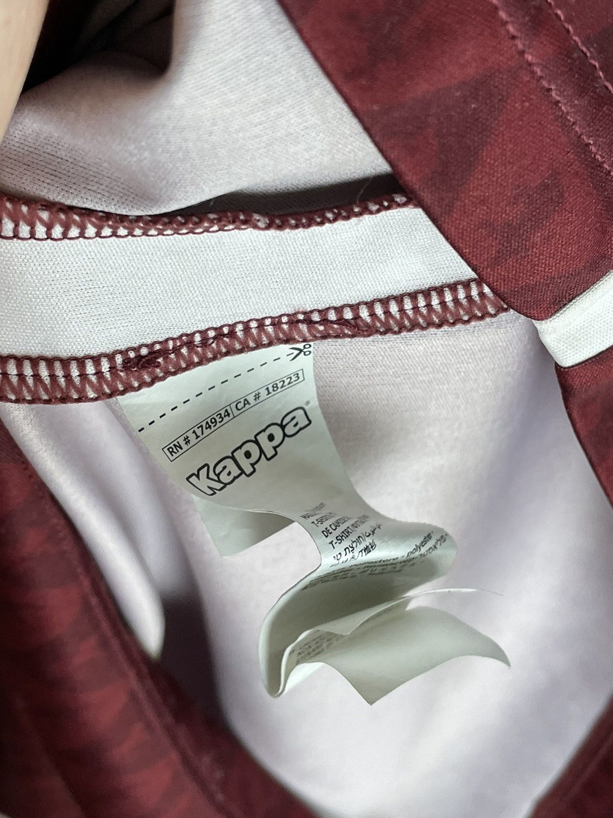 Kappa Torino FC Football Shirt Jersey Kappa Retro Mens Jersey Size US XXL / EU 58 / 5 - 8 Thumbnail