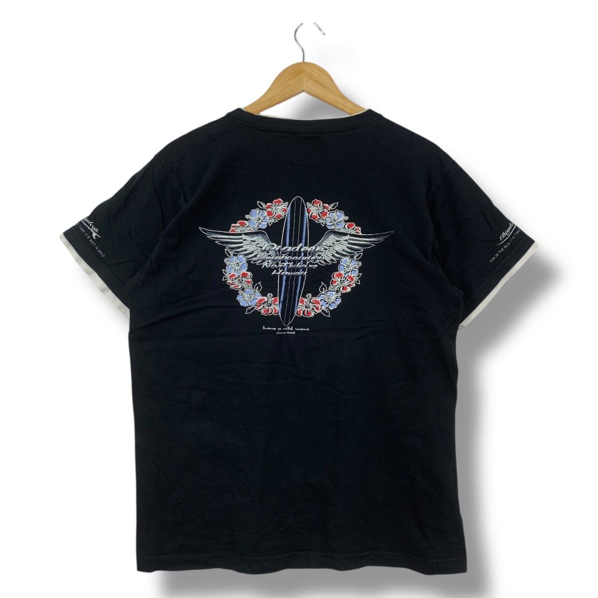 Vintage Vintage DIGDEEP Longboarders North Shore Hawaii Tee Shirt Size US L / EU 52-54 / 3 - 1 Thumbnail