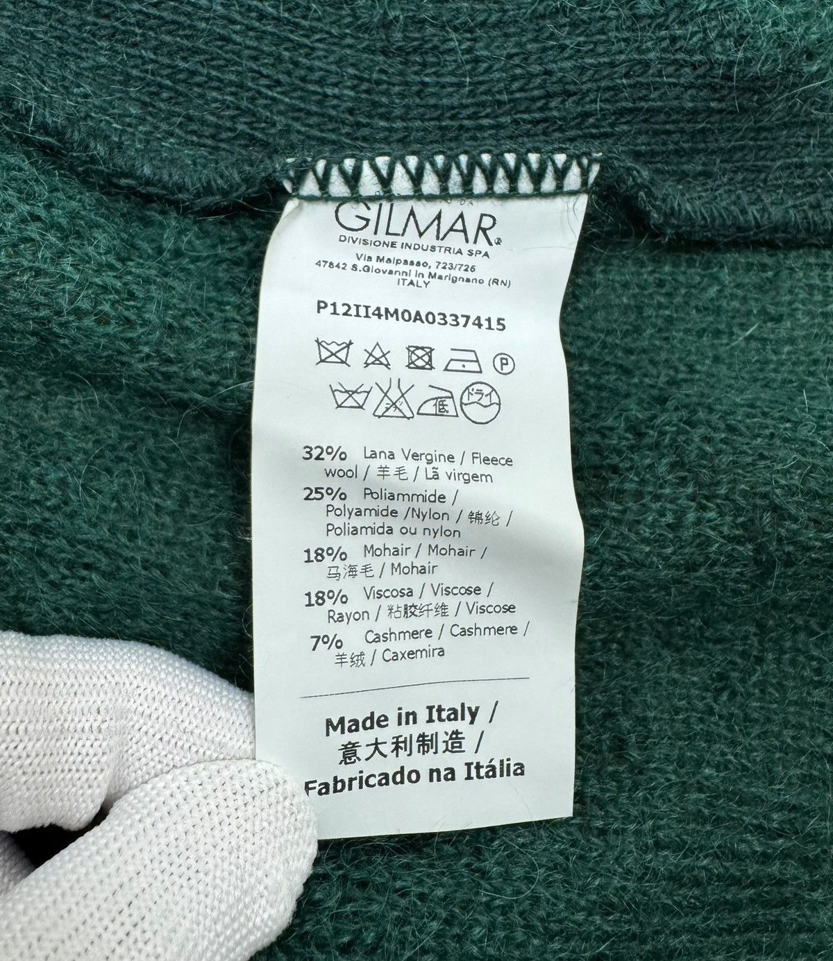 Iceberg Iceberg Lana Wool Mohair Cardigan Belted Embroidery size M Size M / US 6-8 / IT 42-44 - 14 Thumbnail