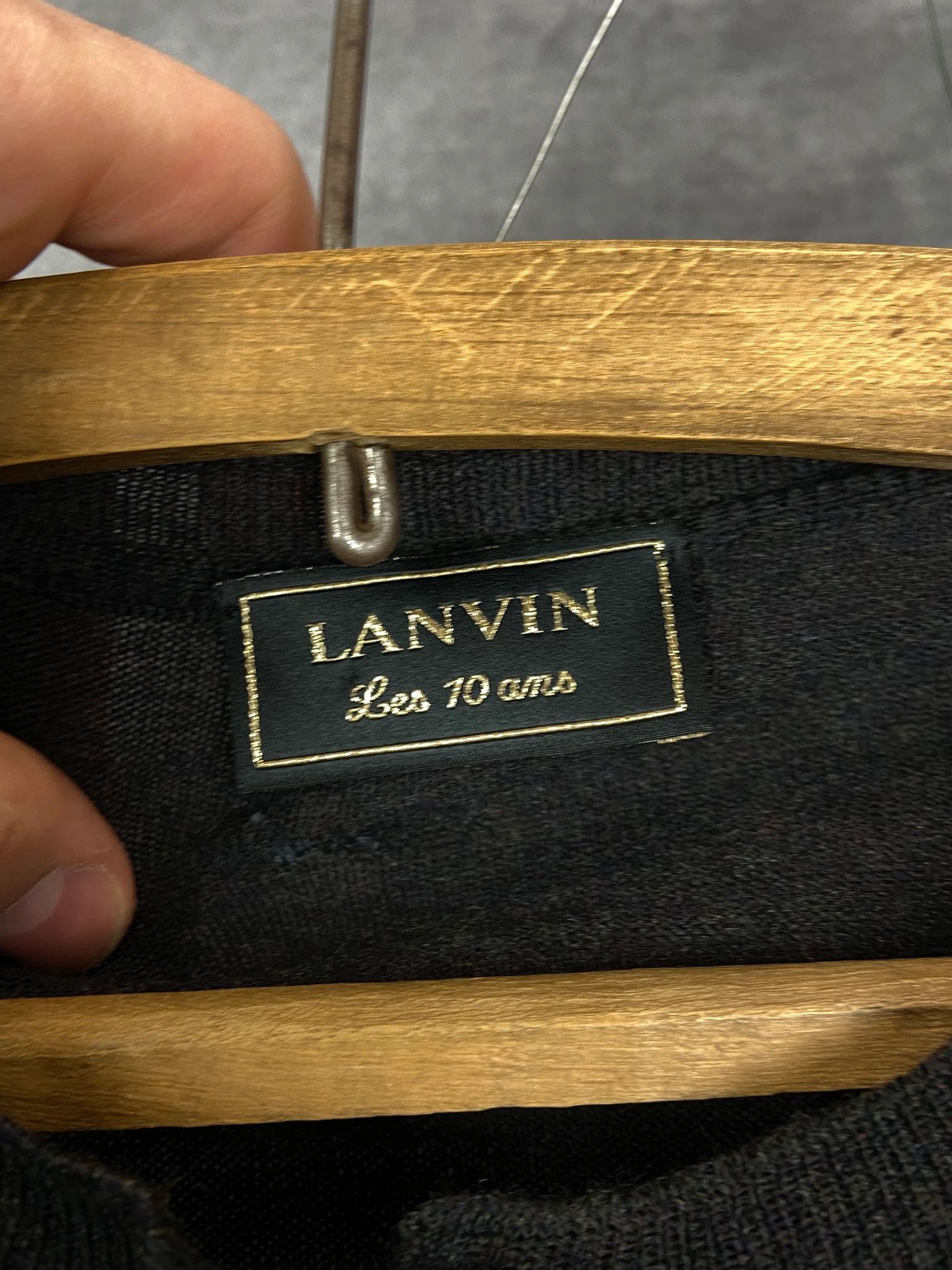 Lanvin Lanvin Wool Cardigan Made in Italy Women Size M / US 6-8 / IT 42-44 - 2 Thumbnail