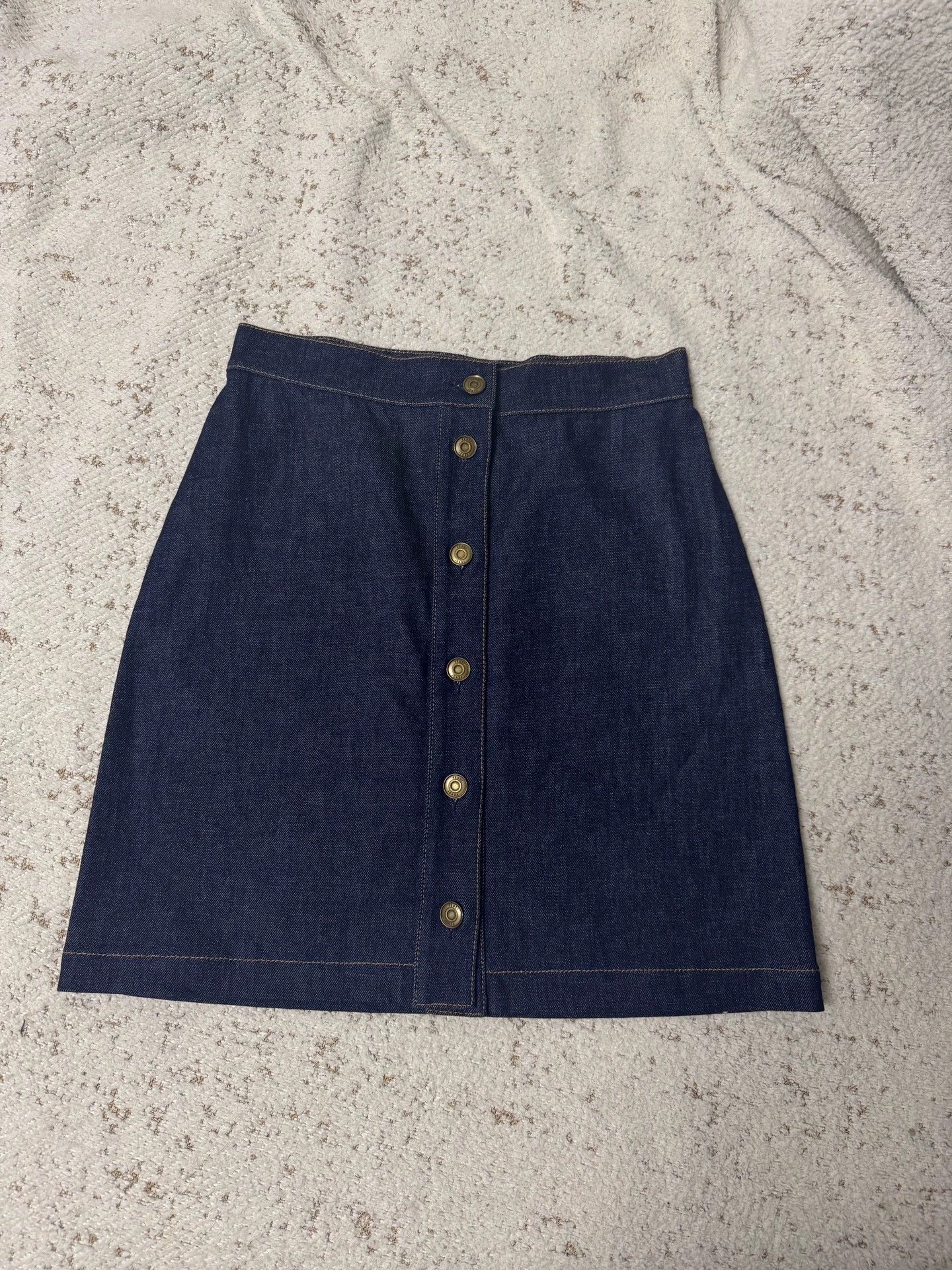 Fendi Fendi Unworn Denim Skirt EU 42 Size 28" / US 6 / IT 42 - 2 Thumbnail