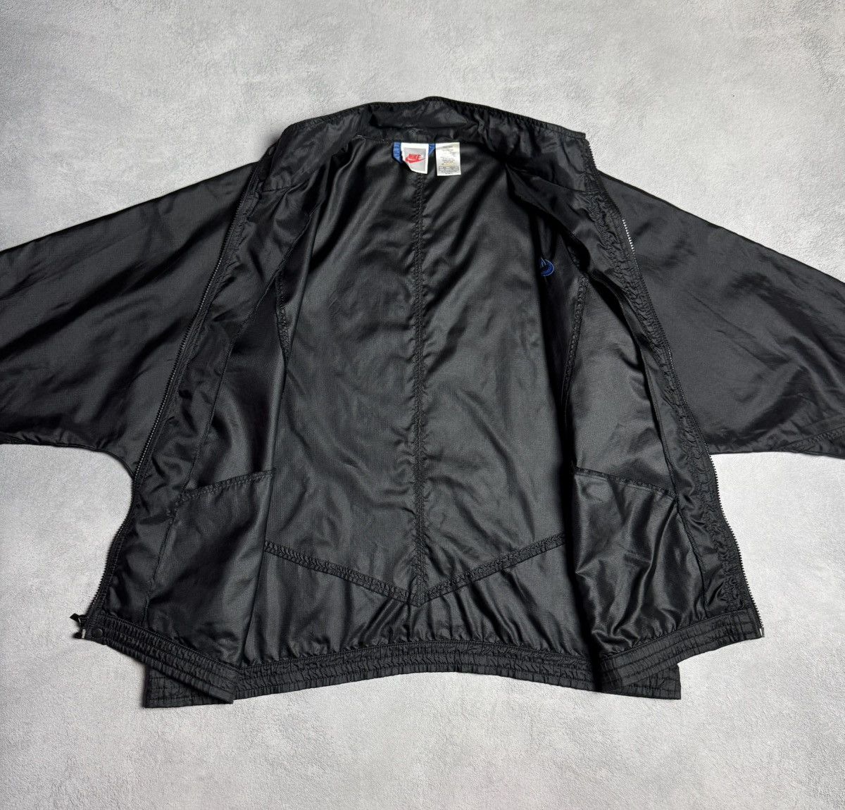Nike 1990s Nike Vintage Nylon Track Jacket Small Logo size XL Size US XL / EU 56 / 4 - 10 Thumbnail