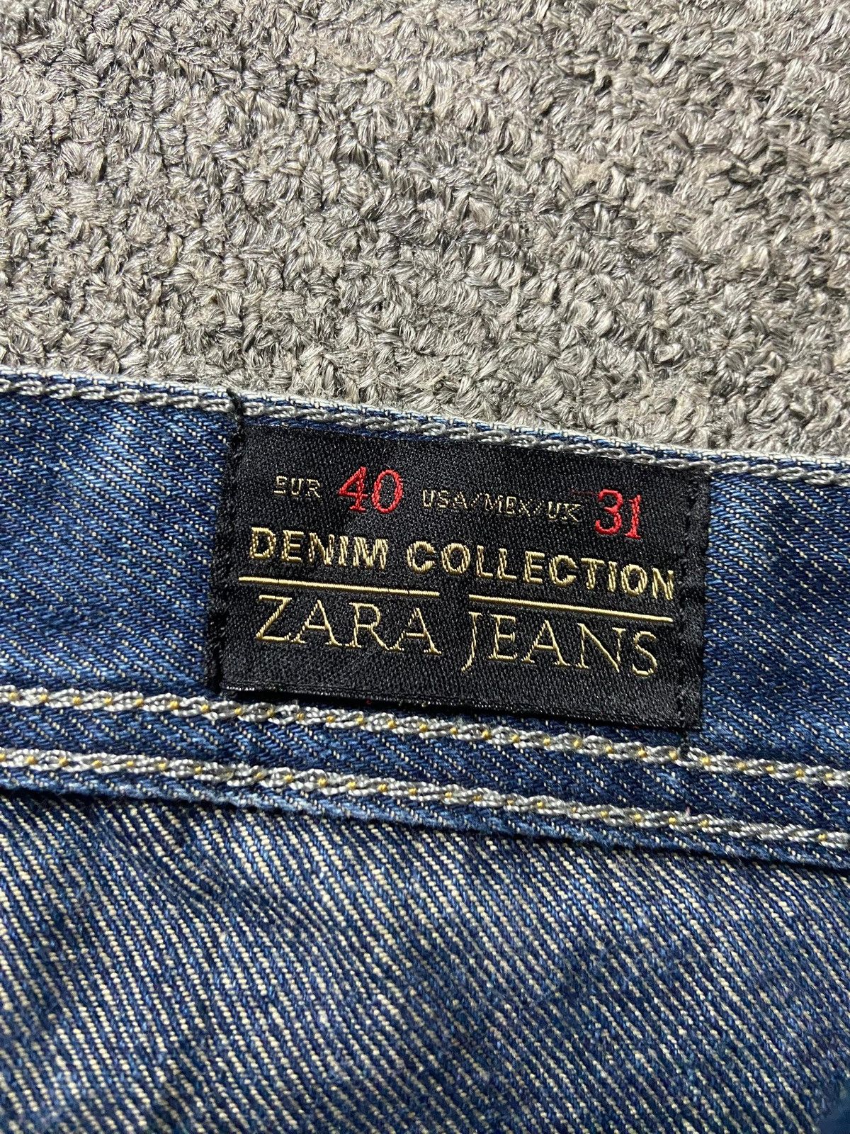 Zara Vintage Zara Denim Collection Distressed Jeans (164) Size US 30 / EU 46 - 3 Thumbnail