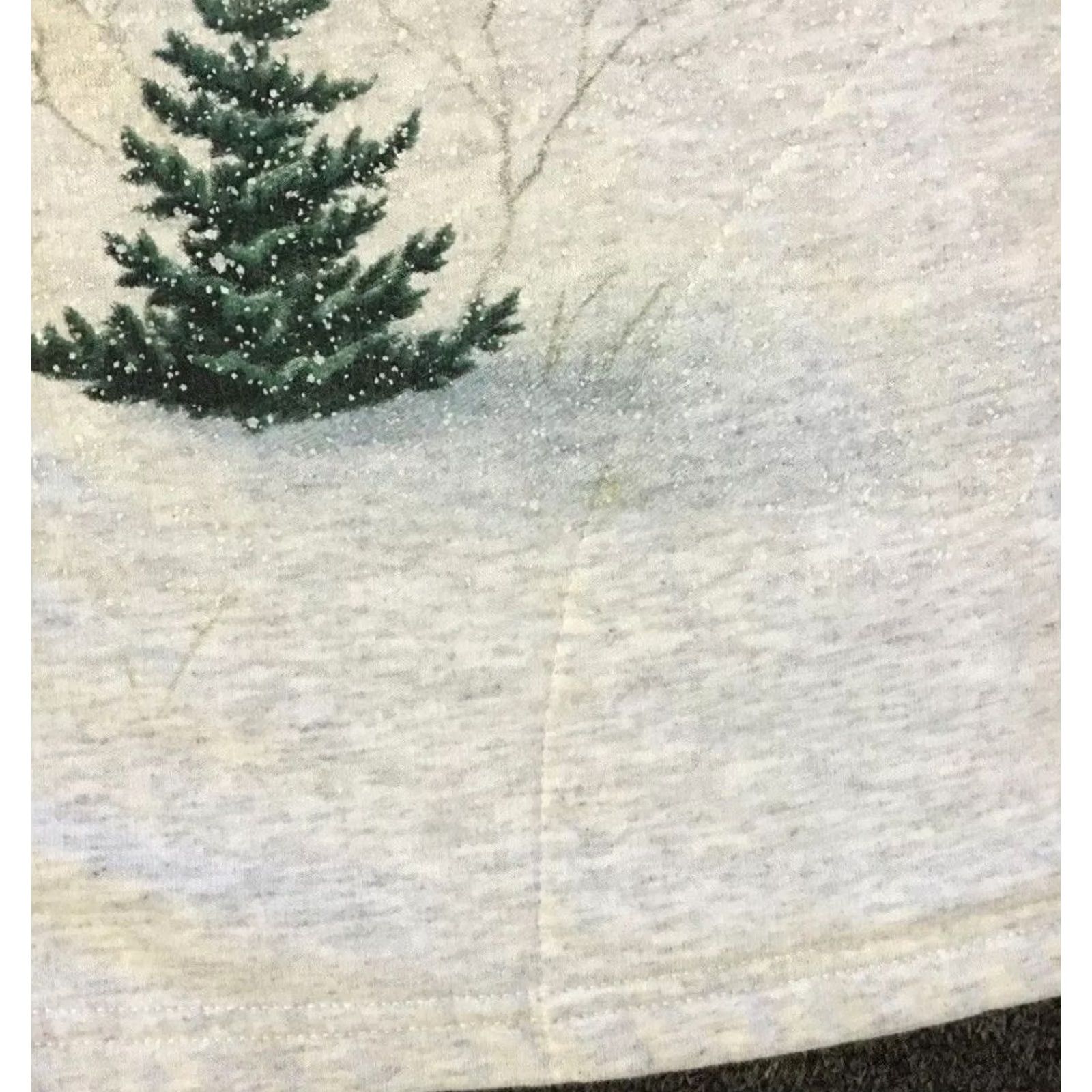 Vintage VINTAGE 90s Snow Mountain Faded AOP Cardigan Sweatshirt M Nature Art Ski Grunge 80s Mens Hoodie Gray Size US M / EU 48-50 / 2 - 3 Thumbnail