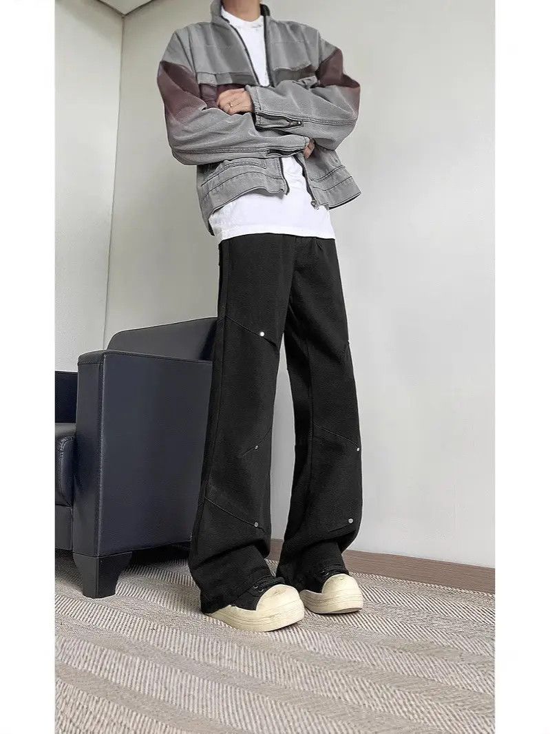 Japanese Brand × Jean Retro loose straight leg casual jeans Size US 32 / EU 48 - 3 Thumbnail