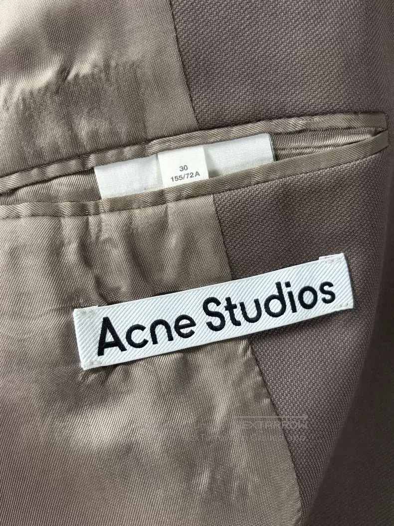 Acne Studios Acne Studios Brown Blazer Jacket Size 4XL / US 24-26 - 3 Thumbnail