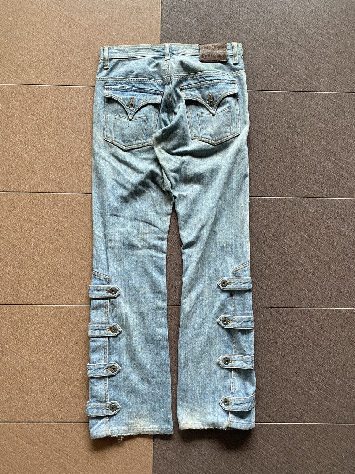 Morgan Homme MORGAN HOMME FLARED BONDAGE PANT Size US 32 / EU 48 - 6 Thumbnail