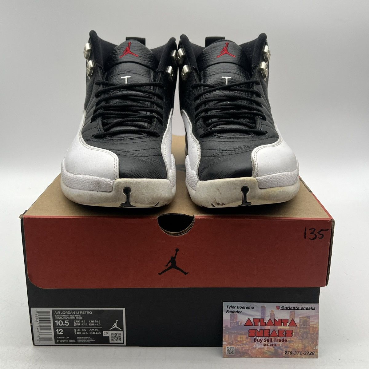 Jordan Brand Air Jordan 12 playoff Size US 10.5 / EU 43-44 - 2 Thumbnail