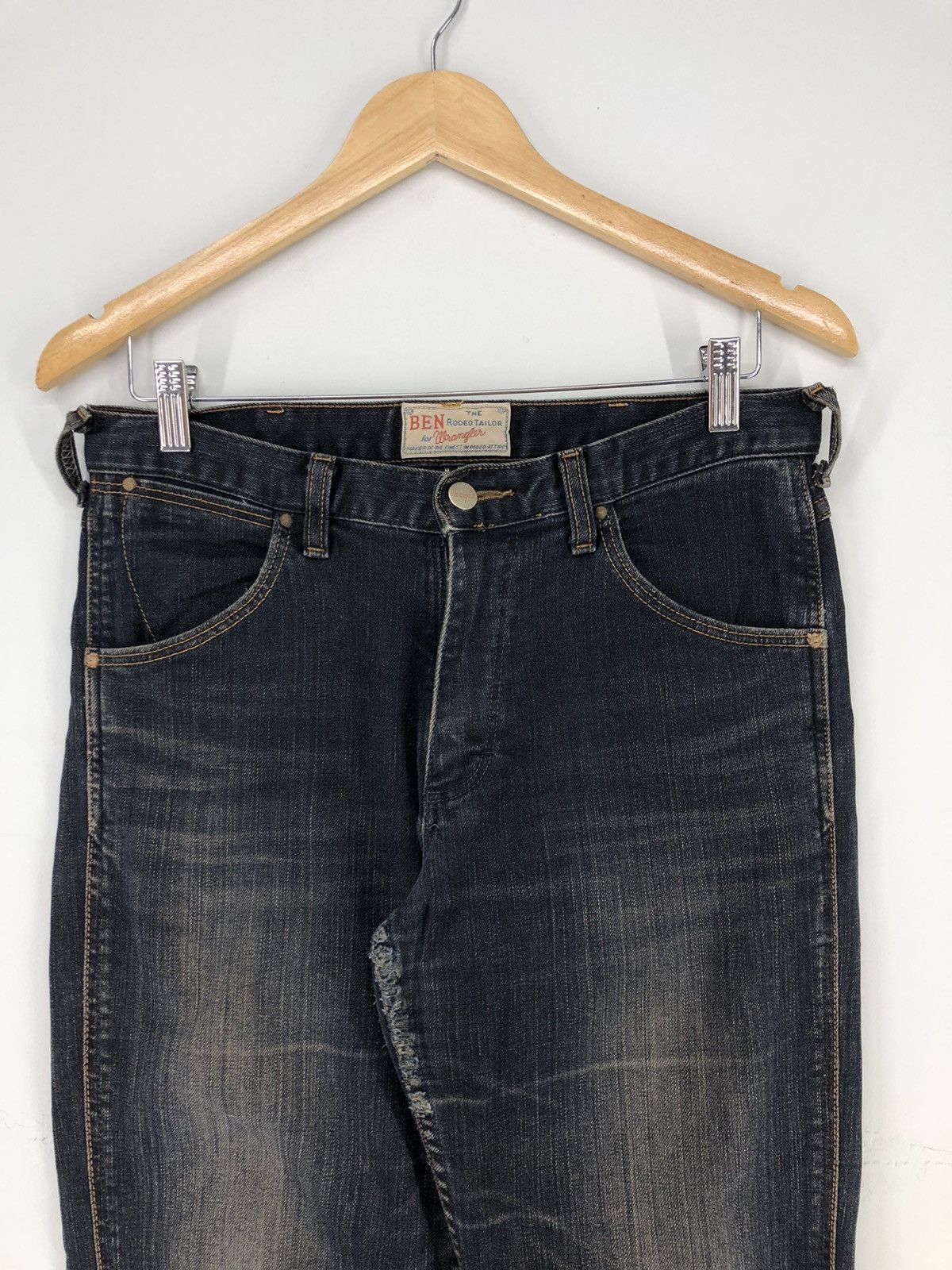 Wrangler Vintage Wrangler Blue Bell Faded Dark Blue Jeans Size US 30 / EU 46 - 4 Thumbnail