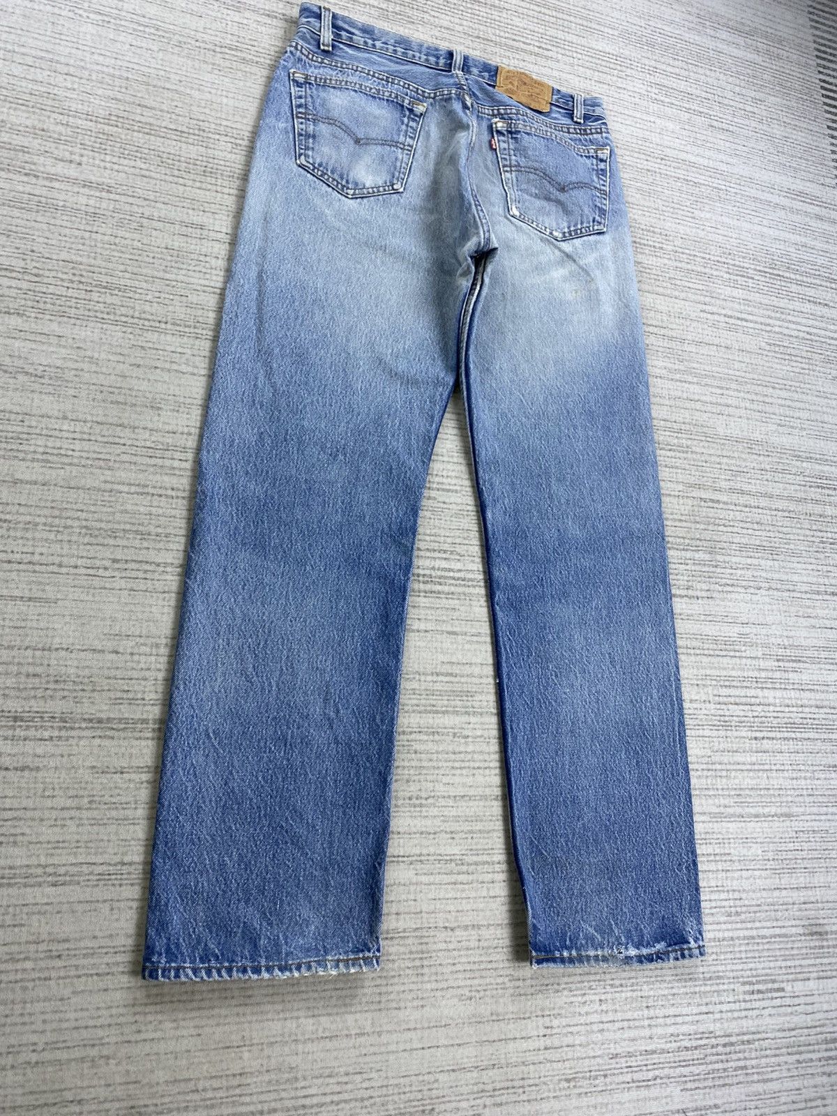 Levi's 🔥Vintage Levi’s 501 Blue Wash Denim Pants Size US 32 / EU 48 - 7 Thumbnail
