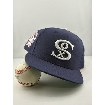 New Era 59FIFTY White Sox 1906-1917 WS Side Patch Fitted Hat