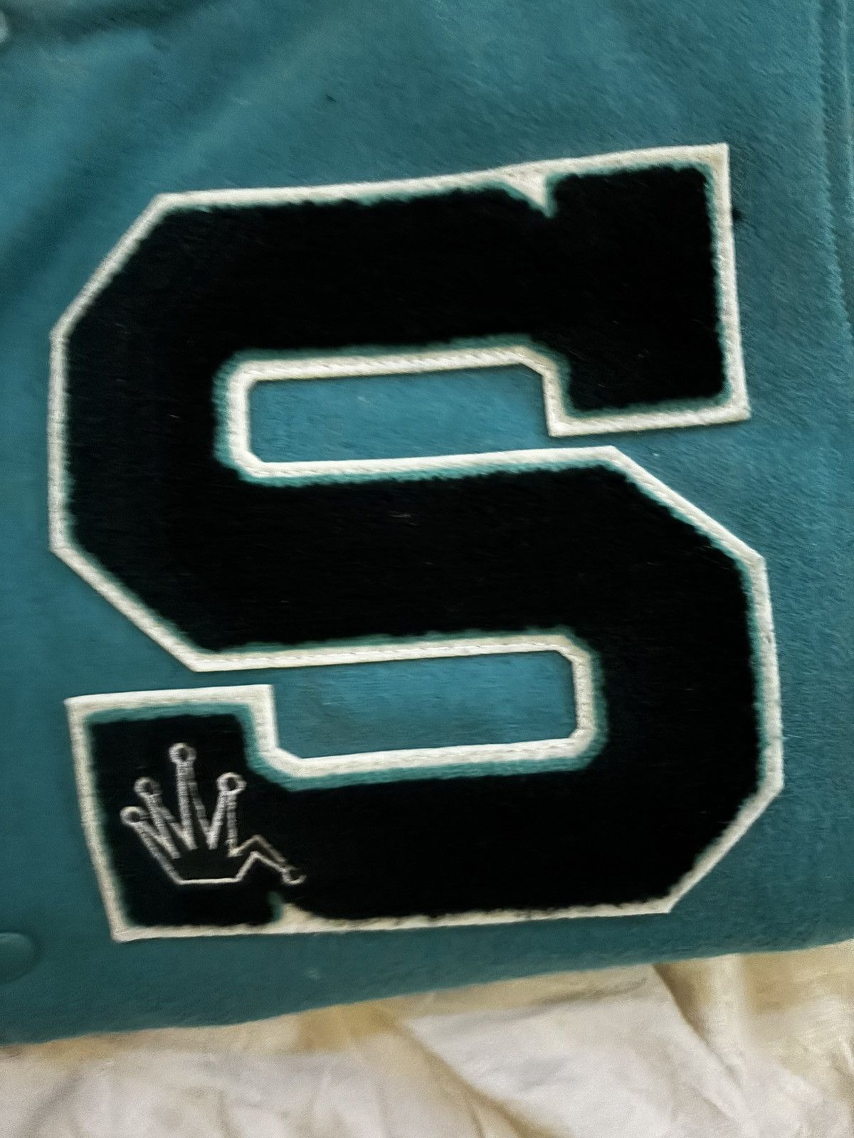 Stussy × Vintage STUSSY wool varsity jacket Size US M / EU 48-50 / 2 - 9 Thumbnail