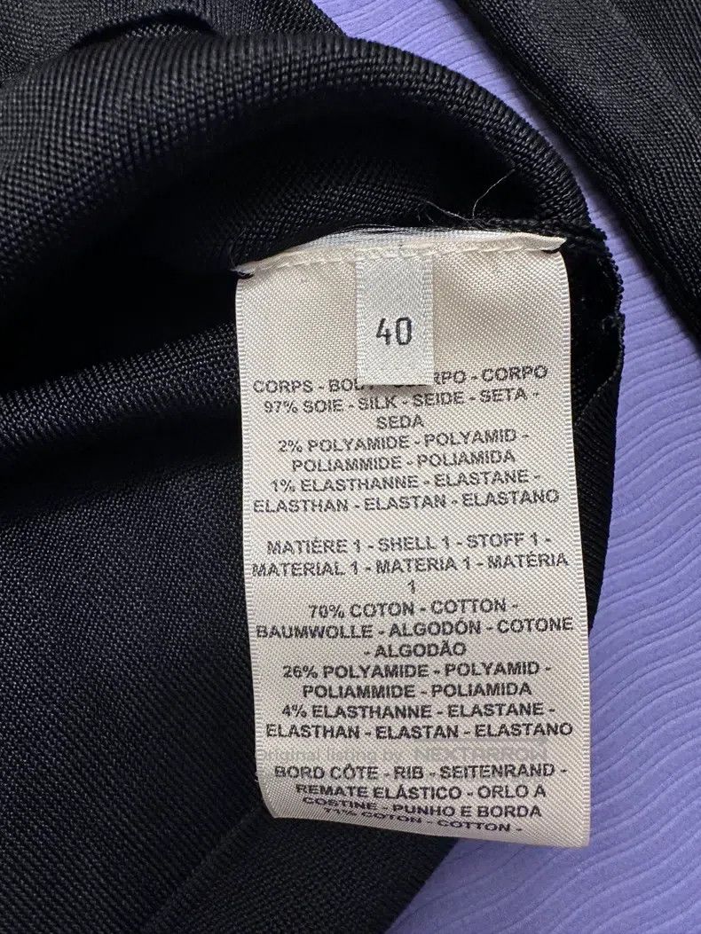 Hermes Hermes Knit Long Sleeve Shirt, Black Half Turtleneck Size S / US 4 / IT 40 - 5 Thumbnail