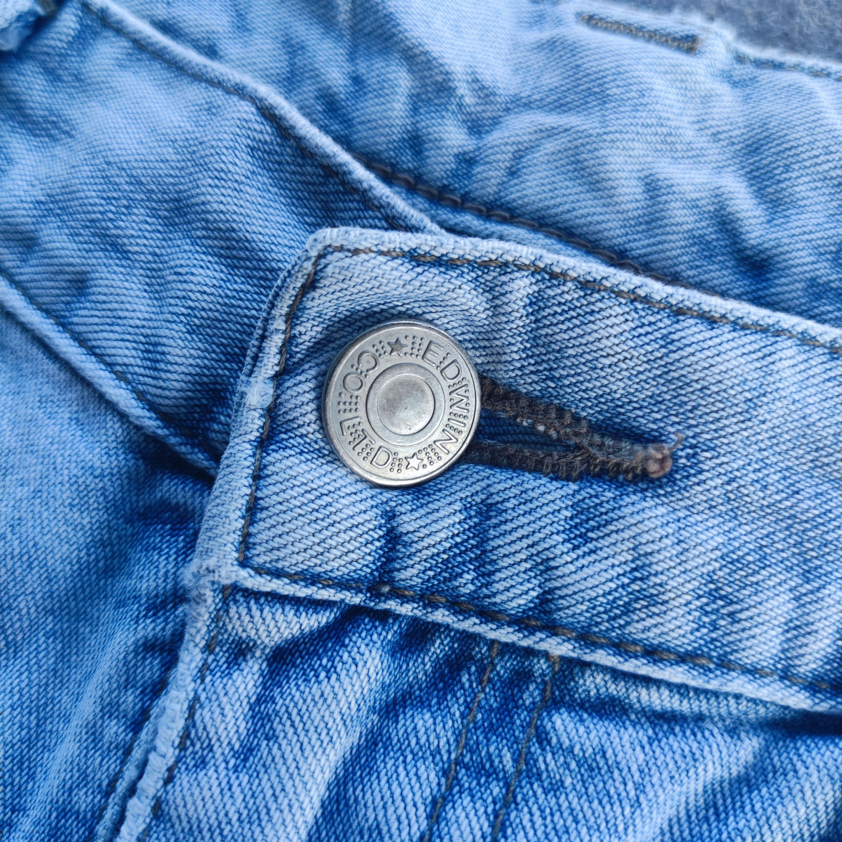 Vintage Edwin Brand Buggy Jeans Distressed Faded pants