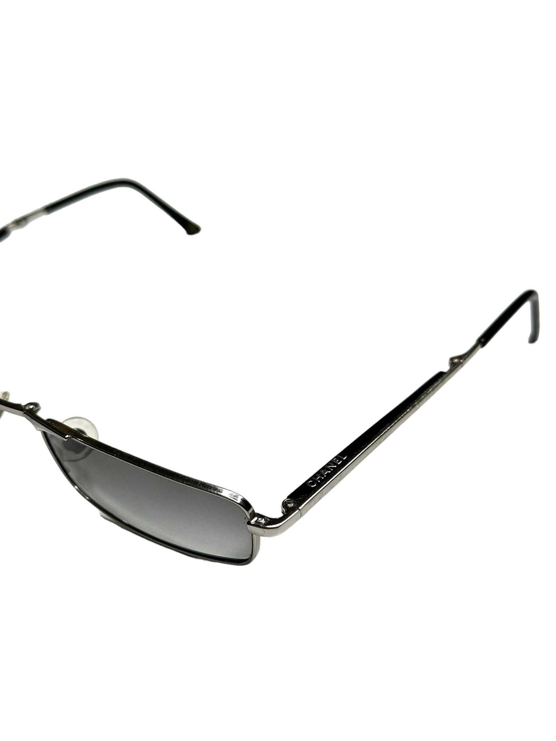 Chanel Chanel Folding Slim Clubman Sunglasses Size ONE SIZE - 12 Thumbnail