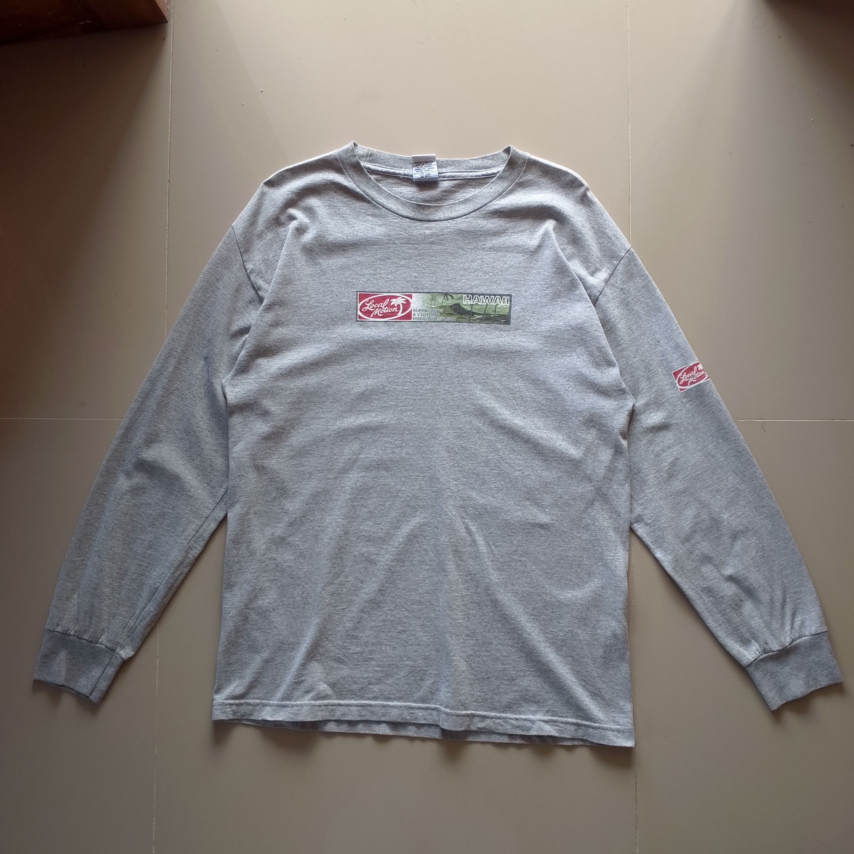 Vintage Vintage Local Motion Long Sleeve Tee Size US L / EU 52-54 / 3 - 1 Thumbnail
