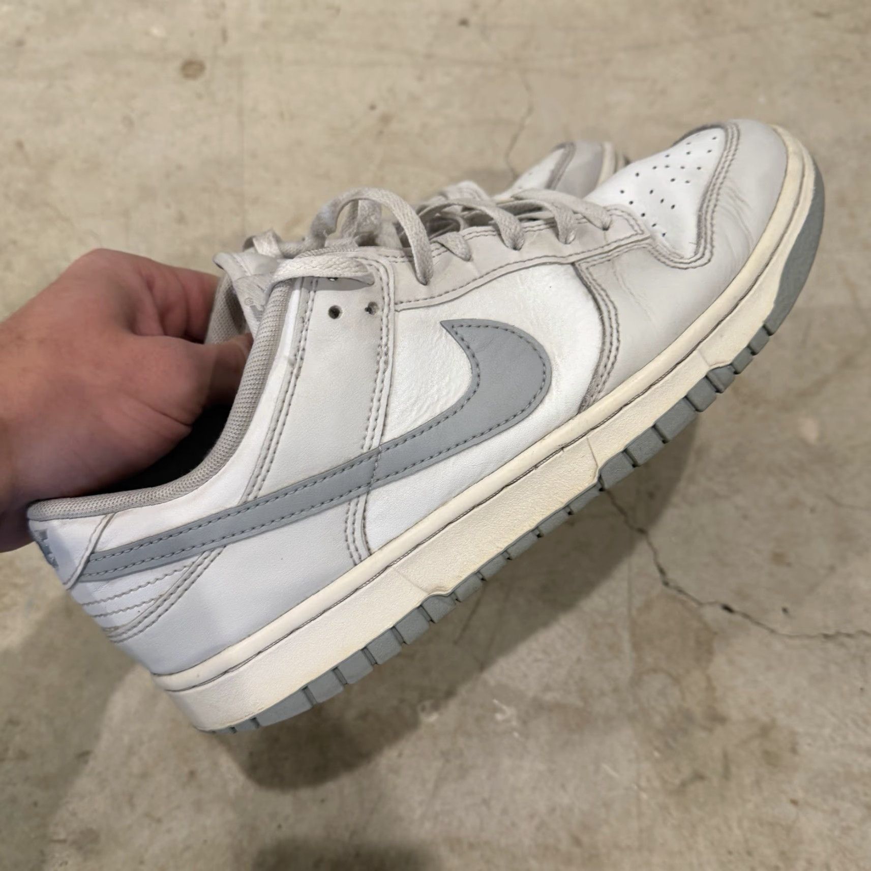 Nike Nike Dunk Low Summit White Light Smoke Grey DV0831-106 Mens Size 8.5 Sneaker Shoes Grey Nike Dunk Low 2024 Men Size US 8 / EU 41 - 4 Thumbnail