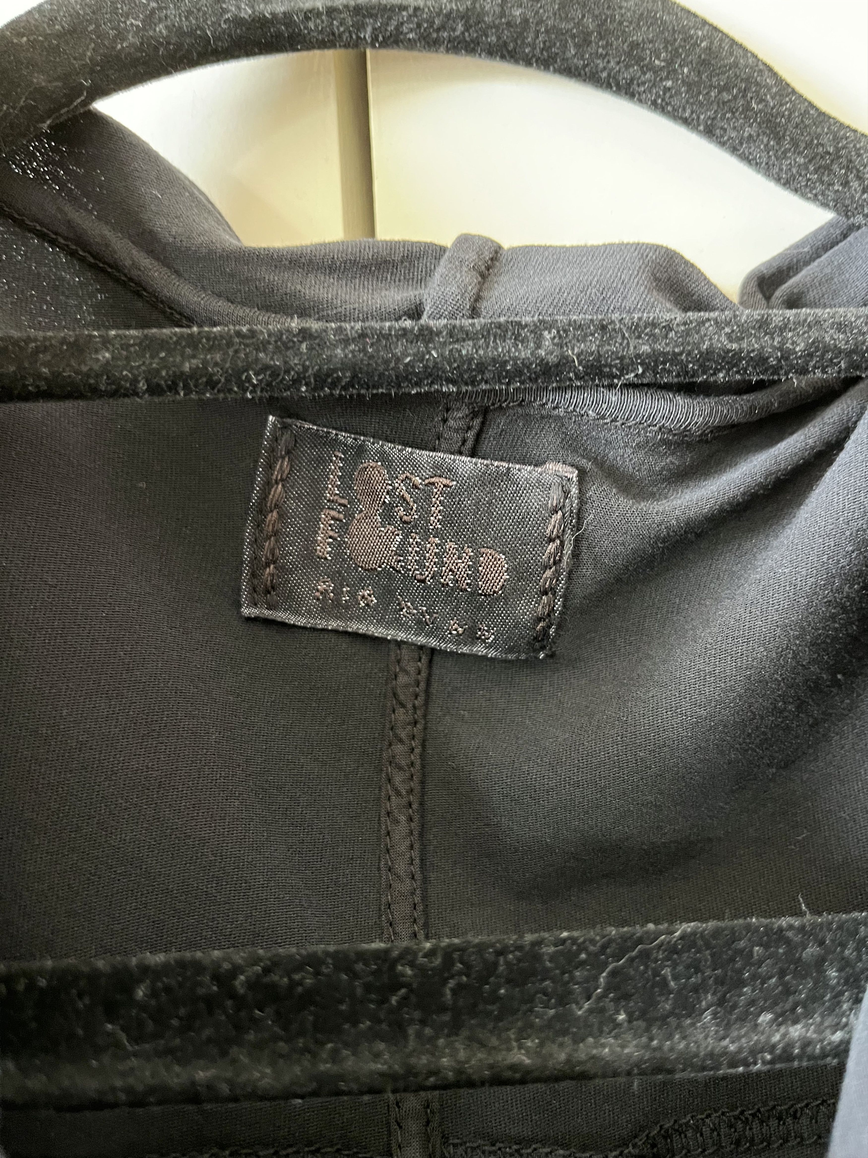Lost & Found Ria Dunn Ria Dunn Lost & Found Black Biker Hooded Top Size M / US 6-8 / IT 42-44 - 2 Thumbnail