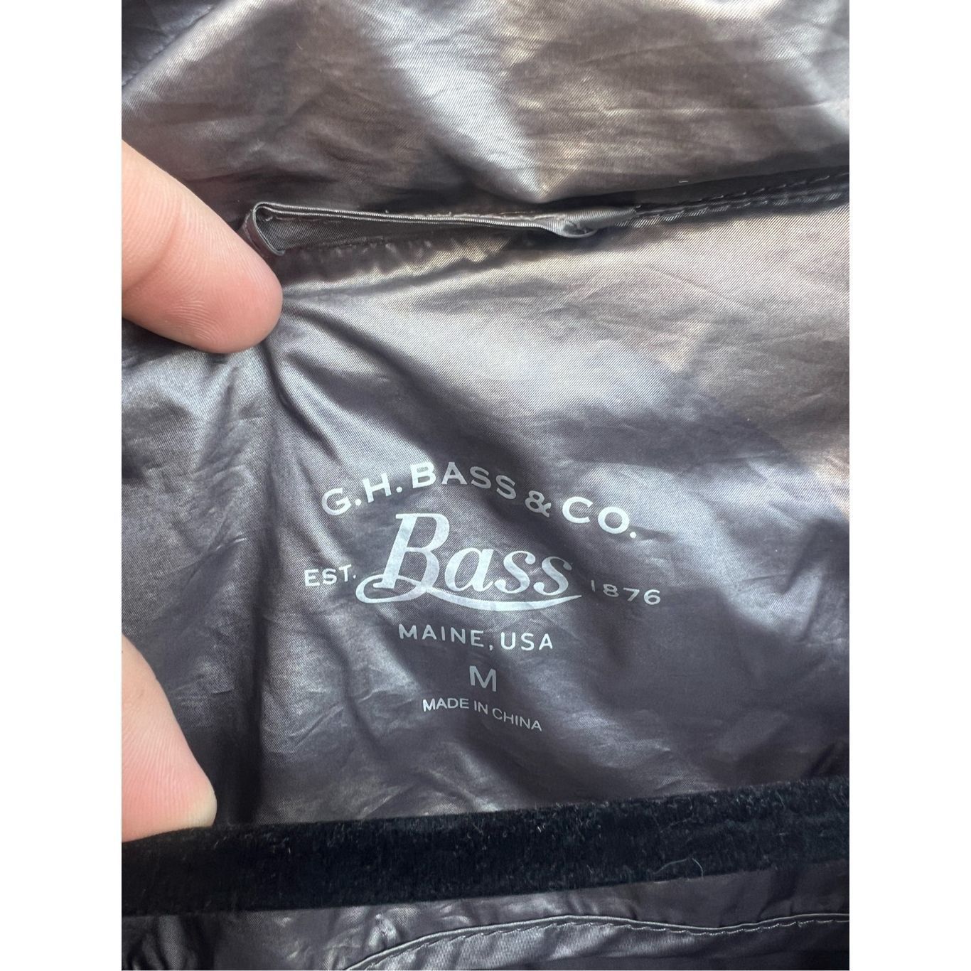 Bass GH Bass Outdoors Shinny Silver Woman’s Winter Jacket Size Me Size M / US 6-8 / IT 42-44 - 15 Thumbnail