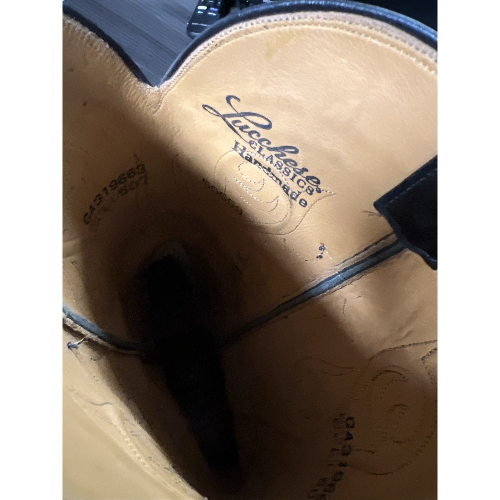 Lucchese Lucchese Classic Black Full Quill Ostrich Boots Sz 11 Size US 11 / EU 44 - 6 Thumbnail
