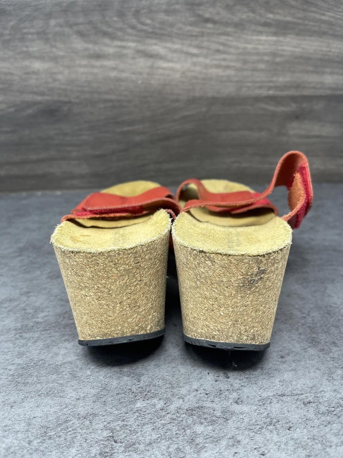Other Eric Michael Sandals Womens Size 7 (37) Lily Orange 2 Strap Size US 7 / IT 37 - 7 Thumbnail