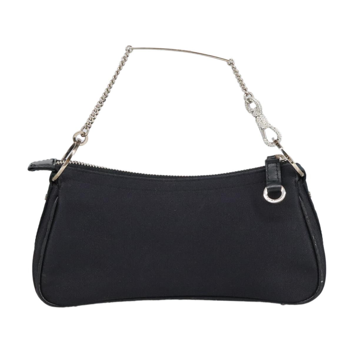 Dior DIOR Hand Bag Canvas Black Size ONE SIZE - 3 Thumbnail