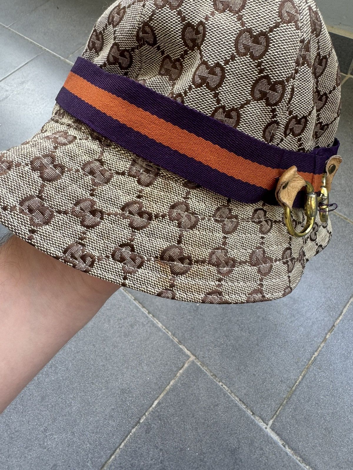 Gucci Vintage Gucci monogram bucket hat Size ONE SIZE - 8 Thumbnail