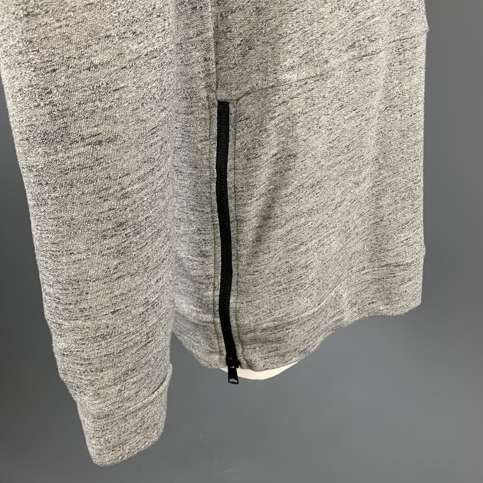 Public School PUBLIC SCHOOL Size L Grey Heather Cotton Hooded Sweatshirt Size US L / EU 52-54 / 3 - 4 Thumbnail