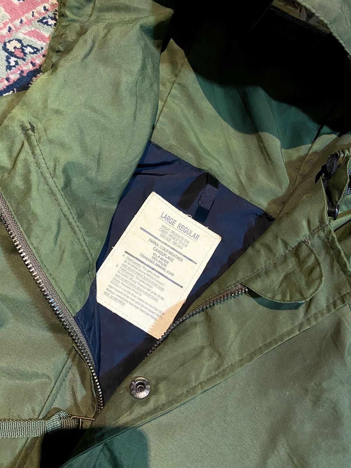 Other Vintage Military Parka Cold Weather Jacket Size US L / EU 52-54 / 3 - 6 Thumbnail